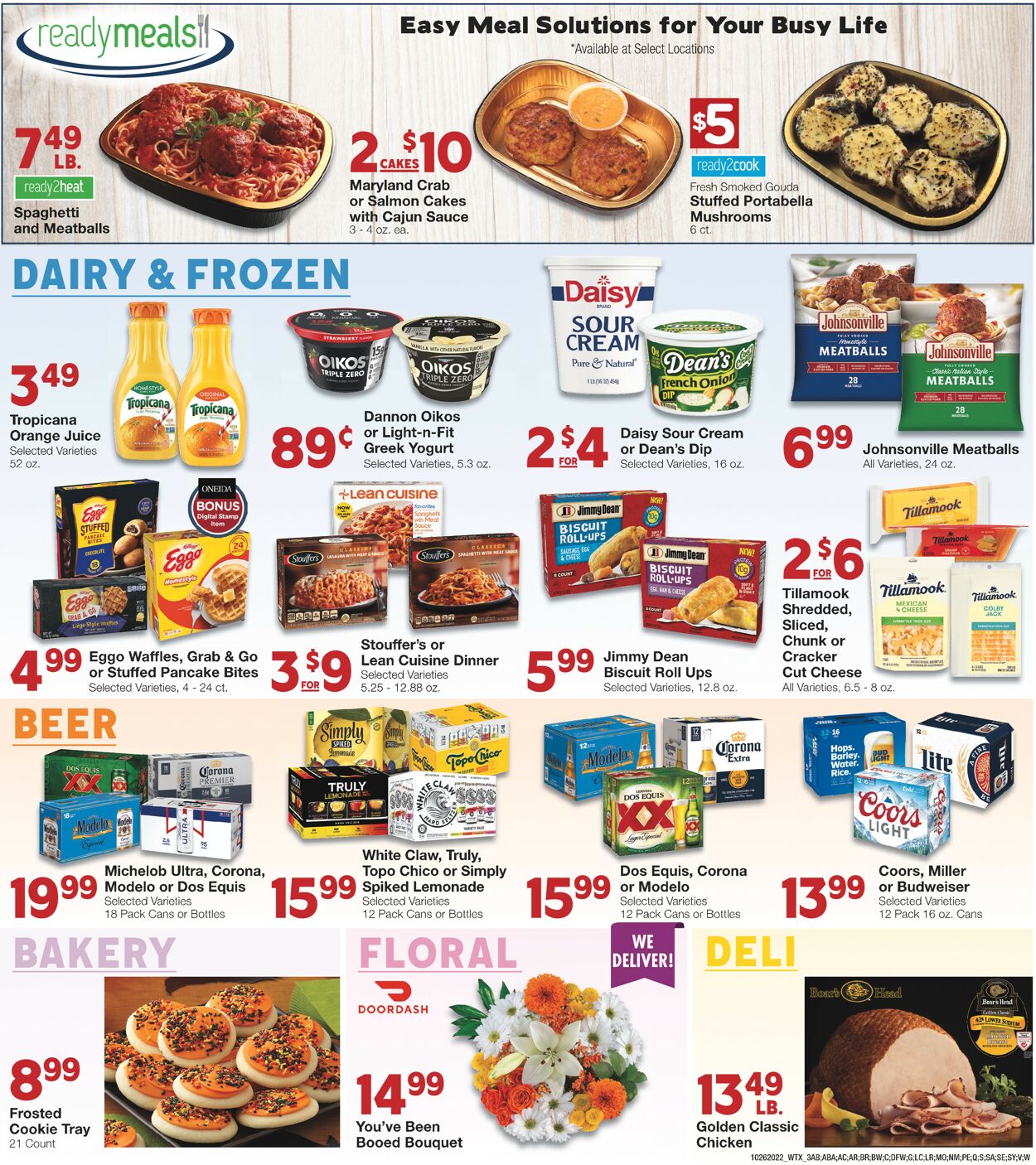 United Supermarkets Weekly Ad Circular - valid 10/26-11/01/2022 (Page 3)