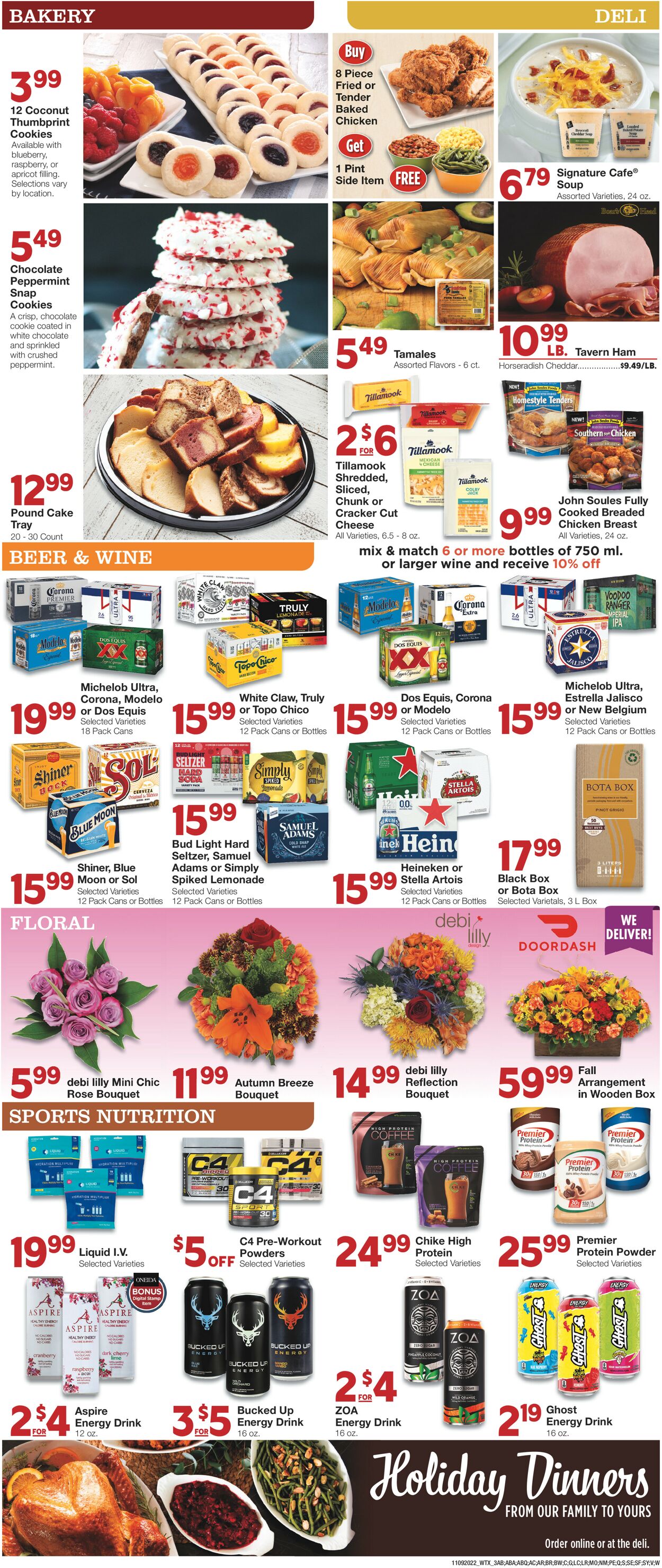 United Supermarkets Weekly Ad Circular - valid 11/09-11/15/2022 (Page 3)