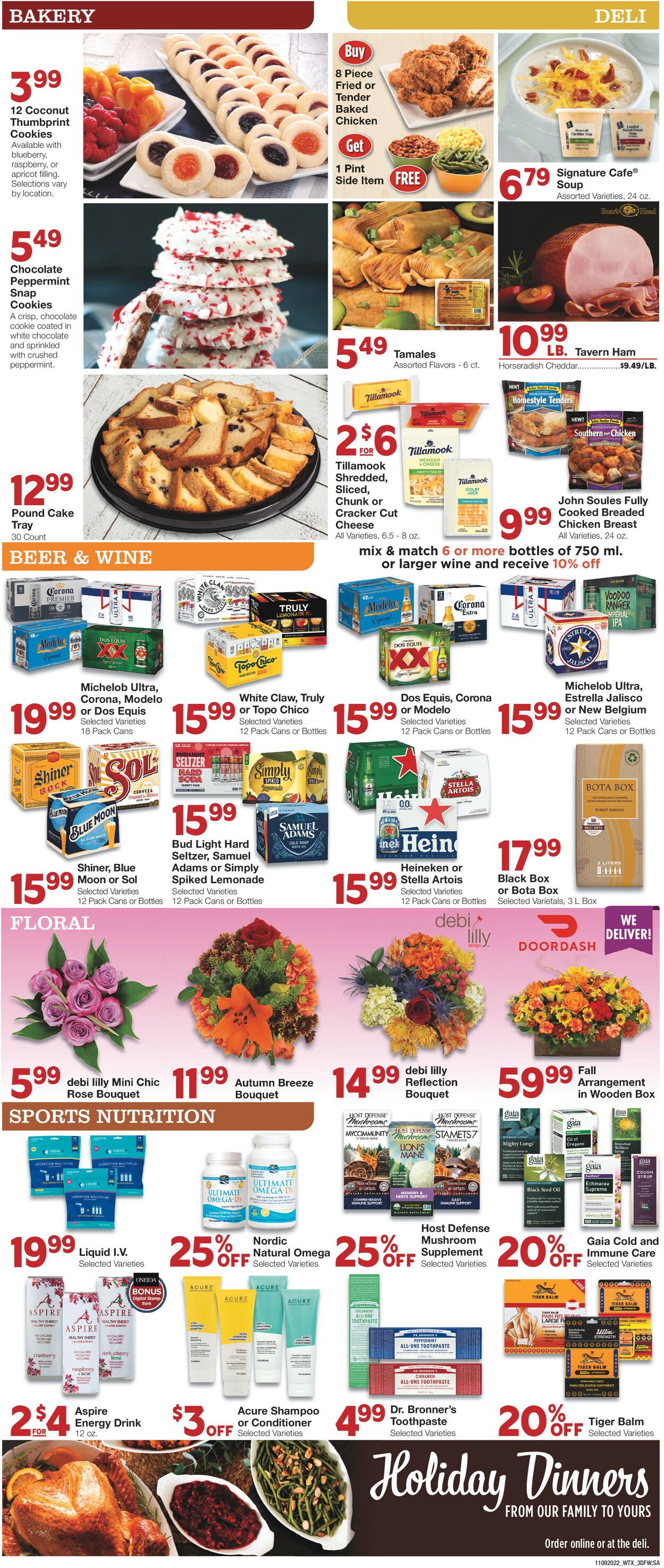 United Supermarkets Weekly Ad Circular - valid 11/09-11/15/2022 (Page 3)