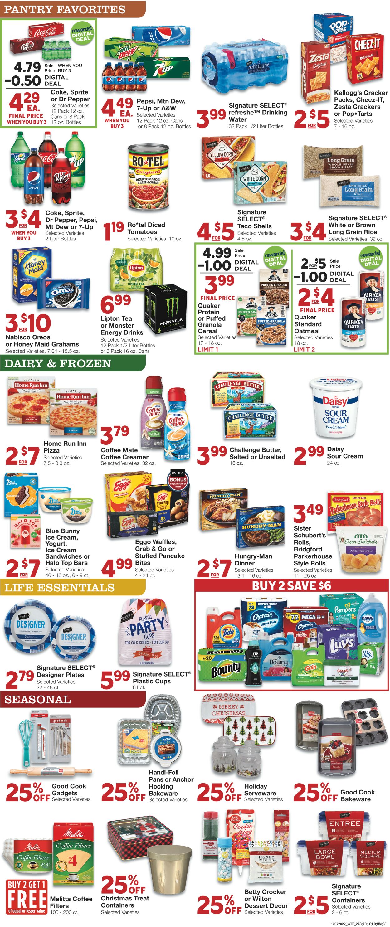 United Supermarkets Weekly Ad Circular - valid 12/07-12/13/2022 (Page 2)