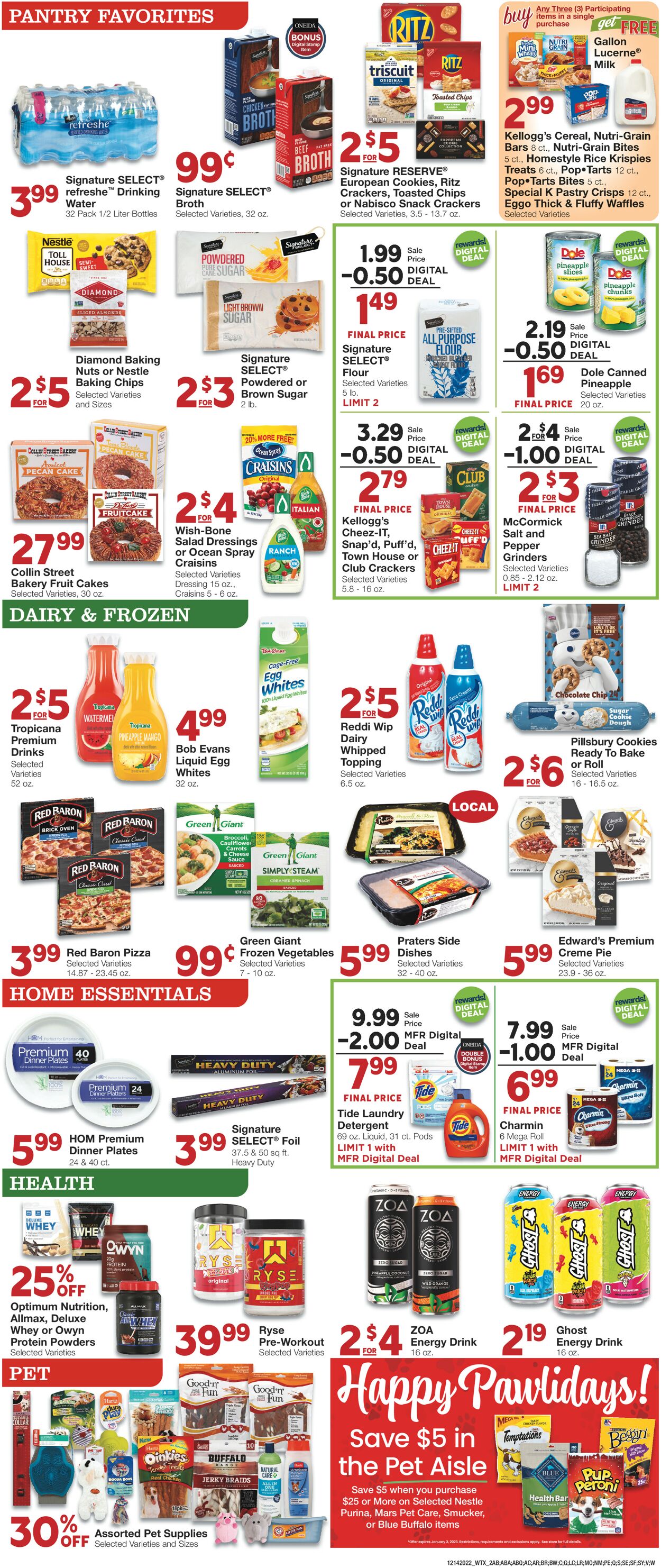 United Supermarkets Weekly Ad Circular - valid 12/14-12/20/2022 (Page 2)