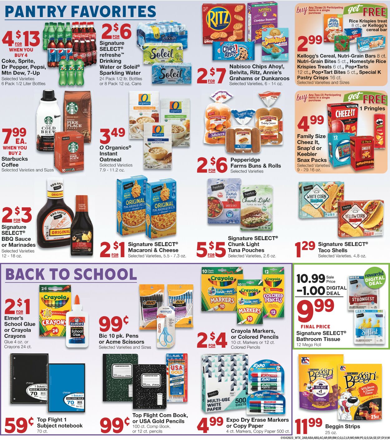 United Supermarkets Weekly Ad Circular - valid 01/04-01/10/2023 (Page 2)