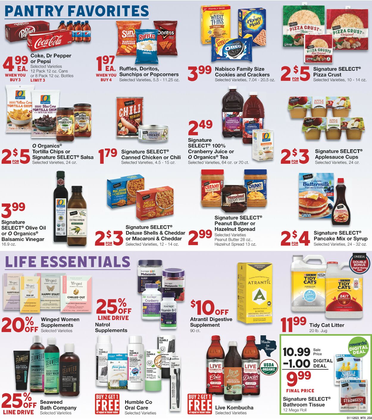 United Supermarkets Weekly Ad Circular - valid 01/11-01/17/2023 (Page 2)