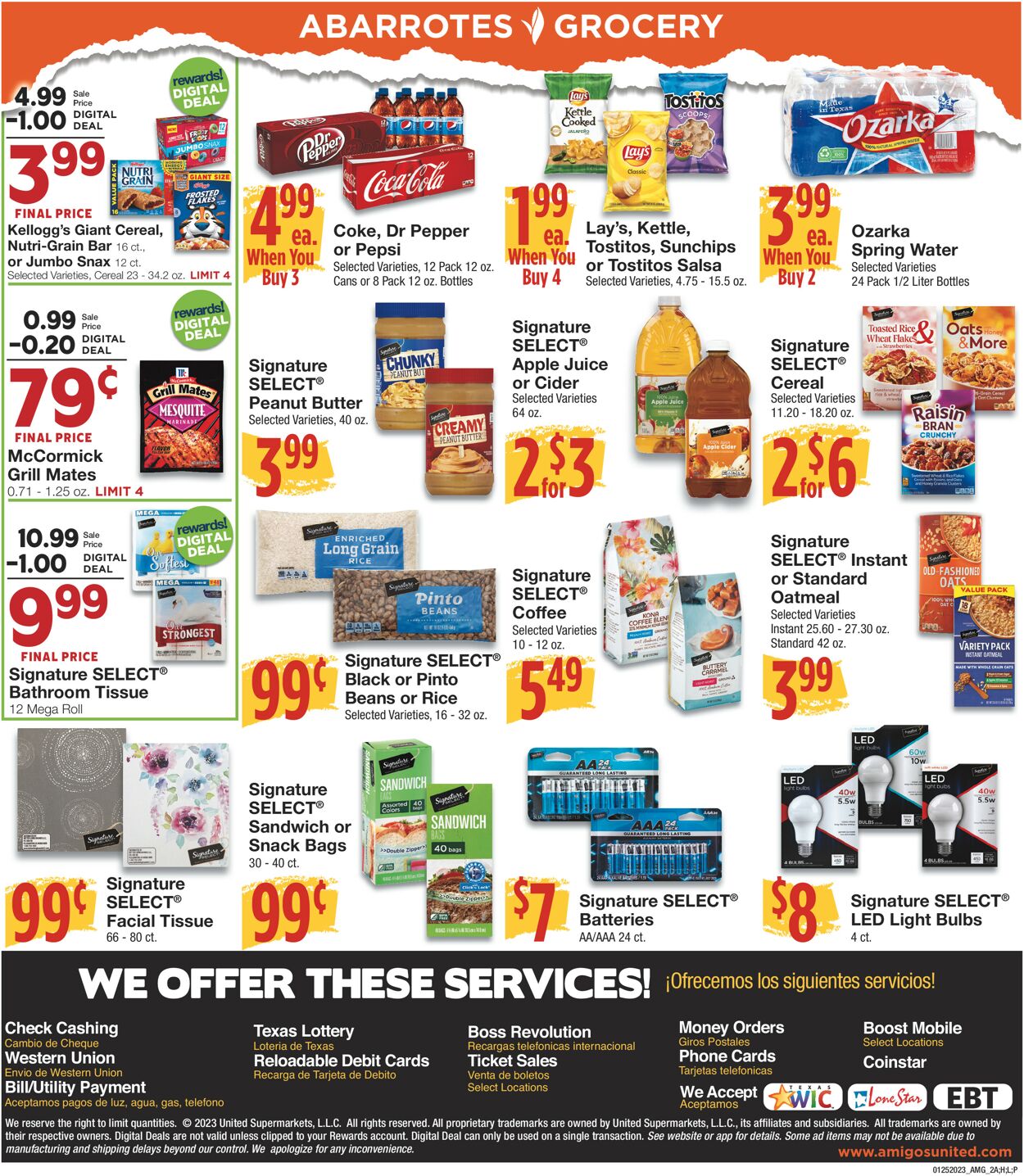 United Supermarkets Weekly Ad Circular - valid 01/25-01/31/2023 (Page 2)