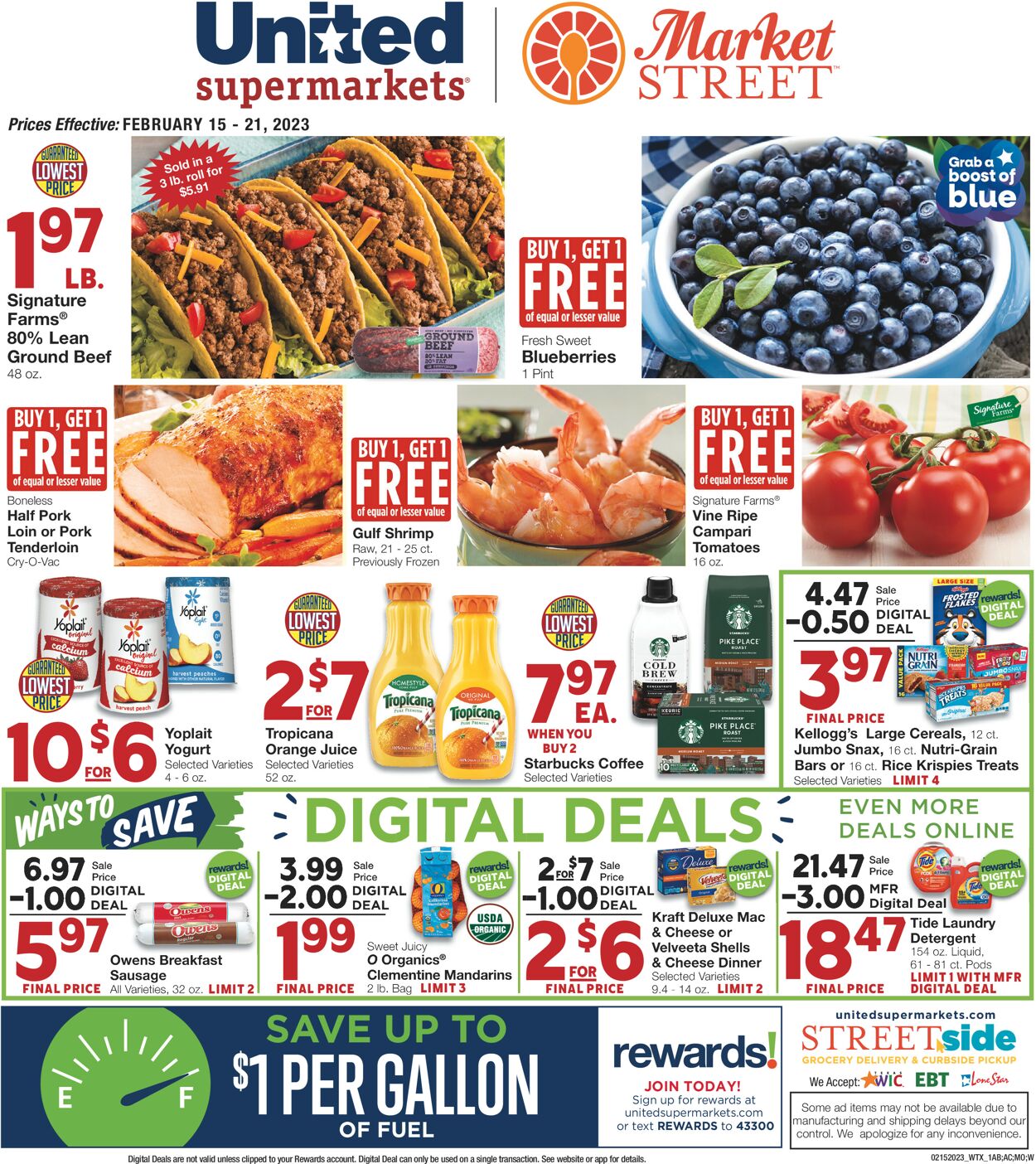 United Supermarkets Weekly Ad Circular - valid 02/15-02/21/2023