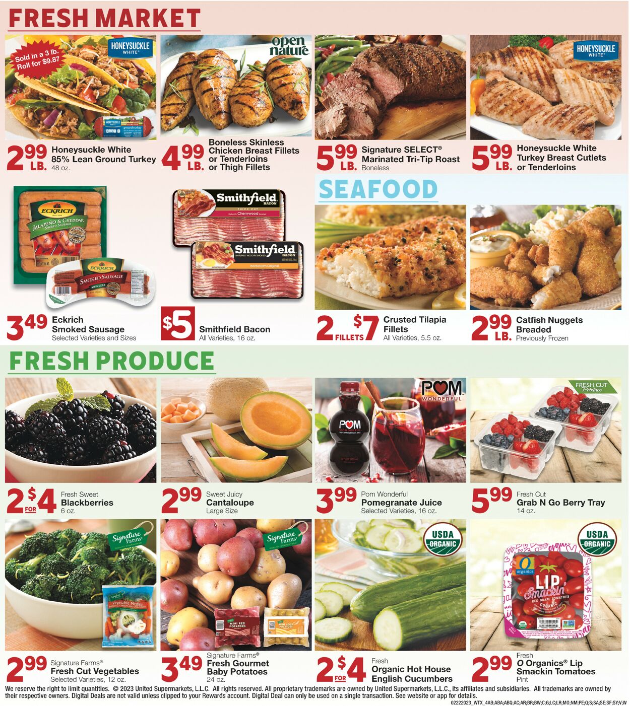 United Supermarkets Weekly Ad Circular - valid 02/22-02/28/2023 (Page 4)