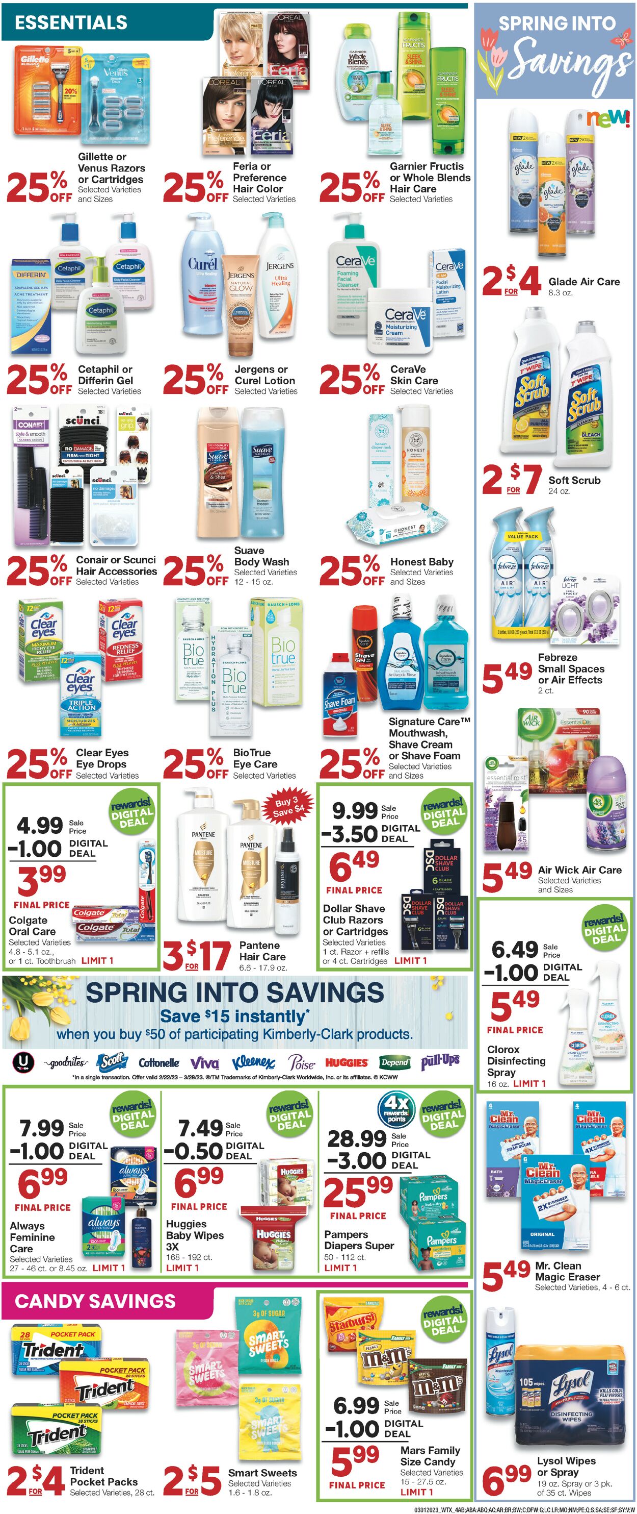 United Supermarkets Weekly Ad Circular - valid 03/01-03/07/2023 (Page 4)