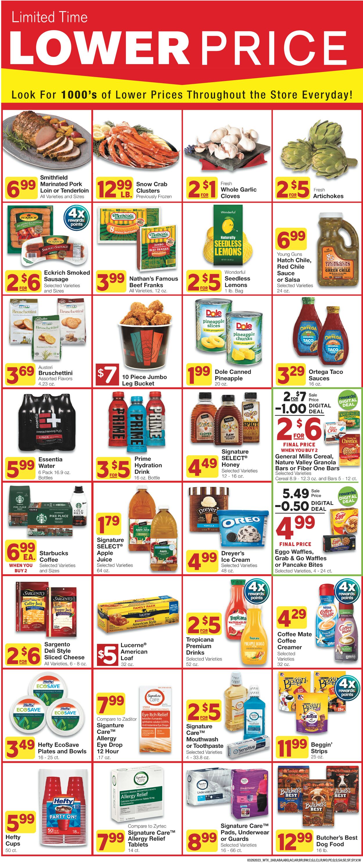 United Supermarkets Weekly Ad Circular - valid 03/29-04/04/2023 (Page 2)