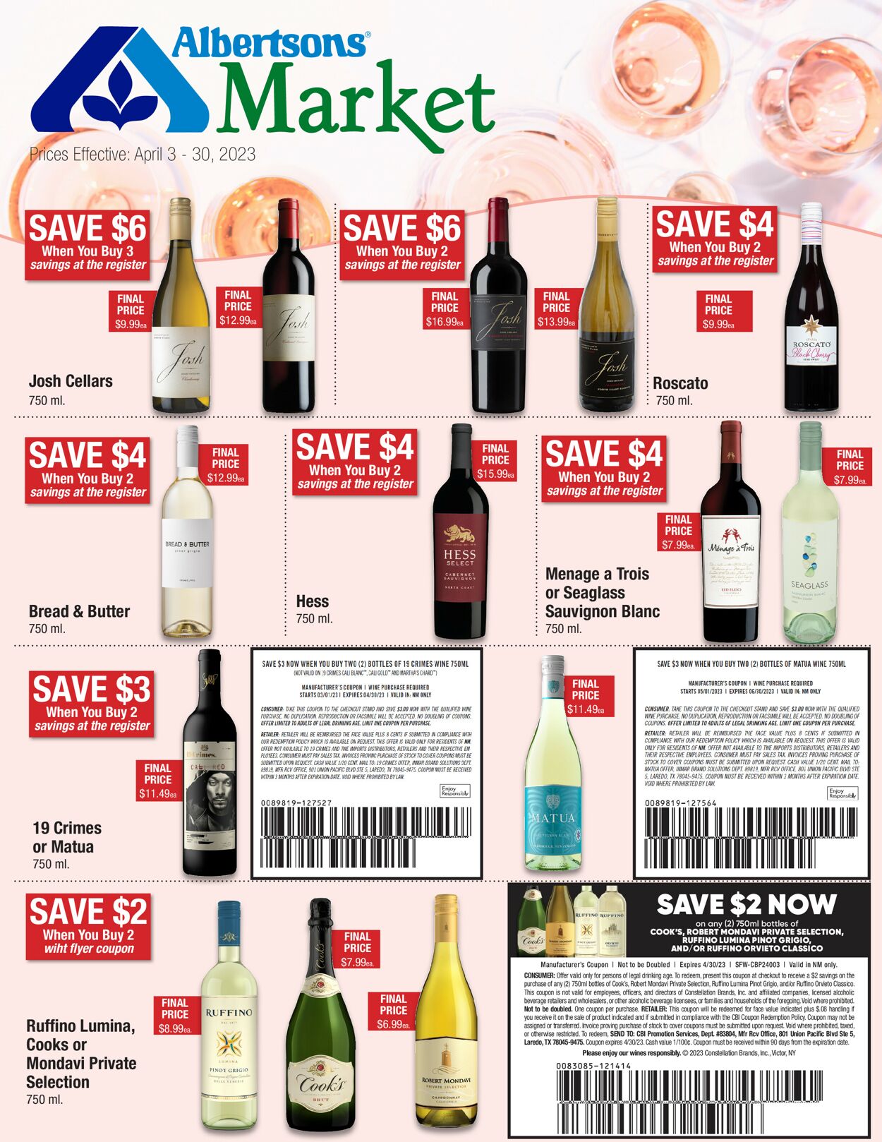 United Supermarkets Weekly Ad Circular - valid 04/03-04/30/2023 (Page 2)