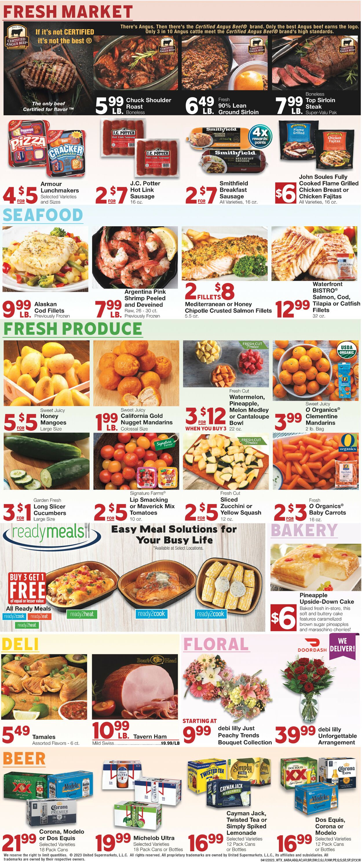 United Supermarkets Weekly Ad Circular - valid 04/12-04/18/2023 (Page 6)
