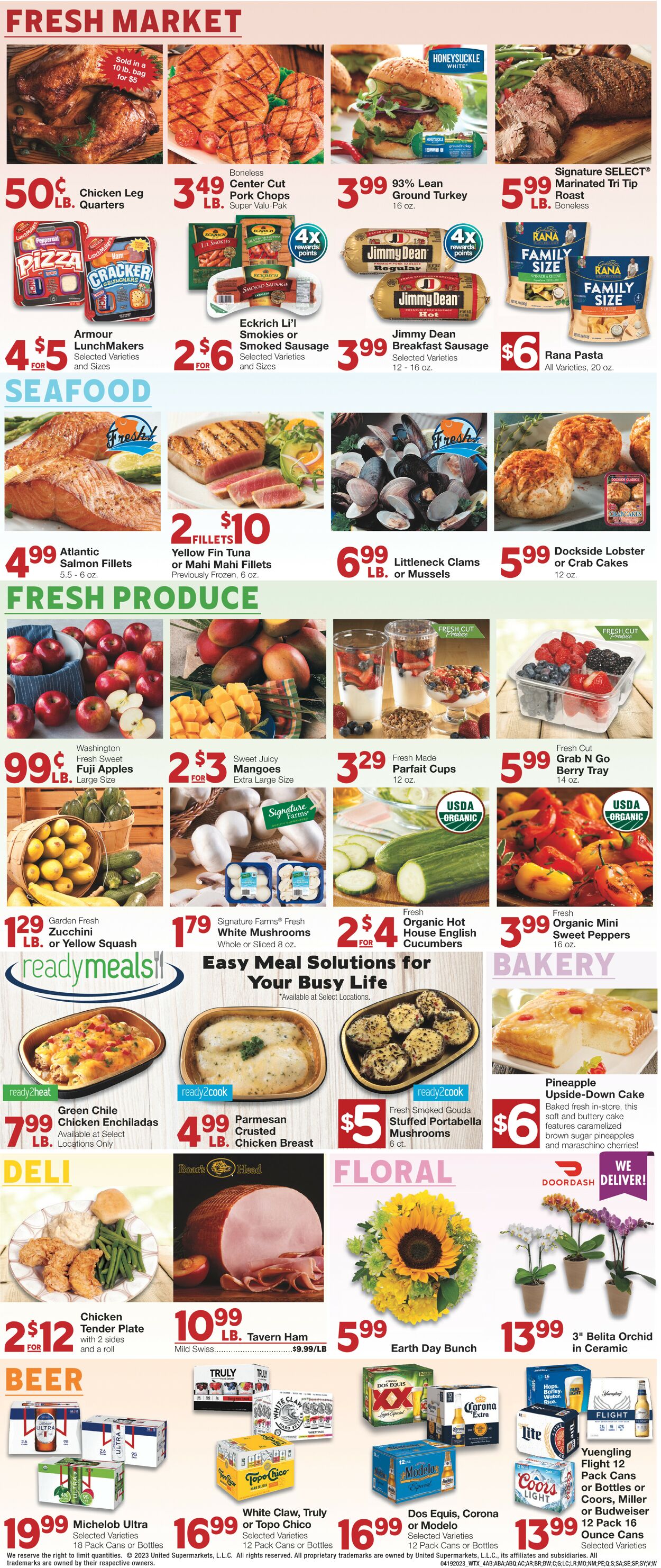 United Supermarkets Weekly Ad Circular - valid 04/19-04/25/2023 (Page 4)