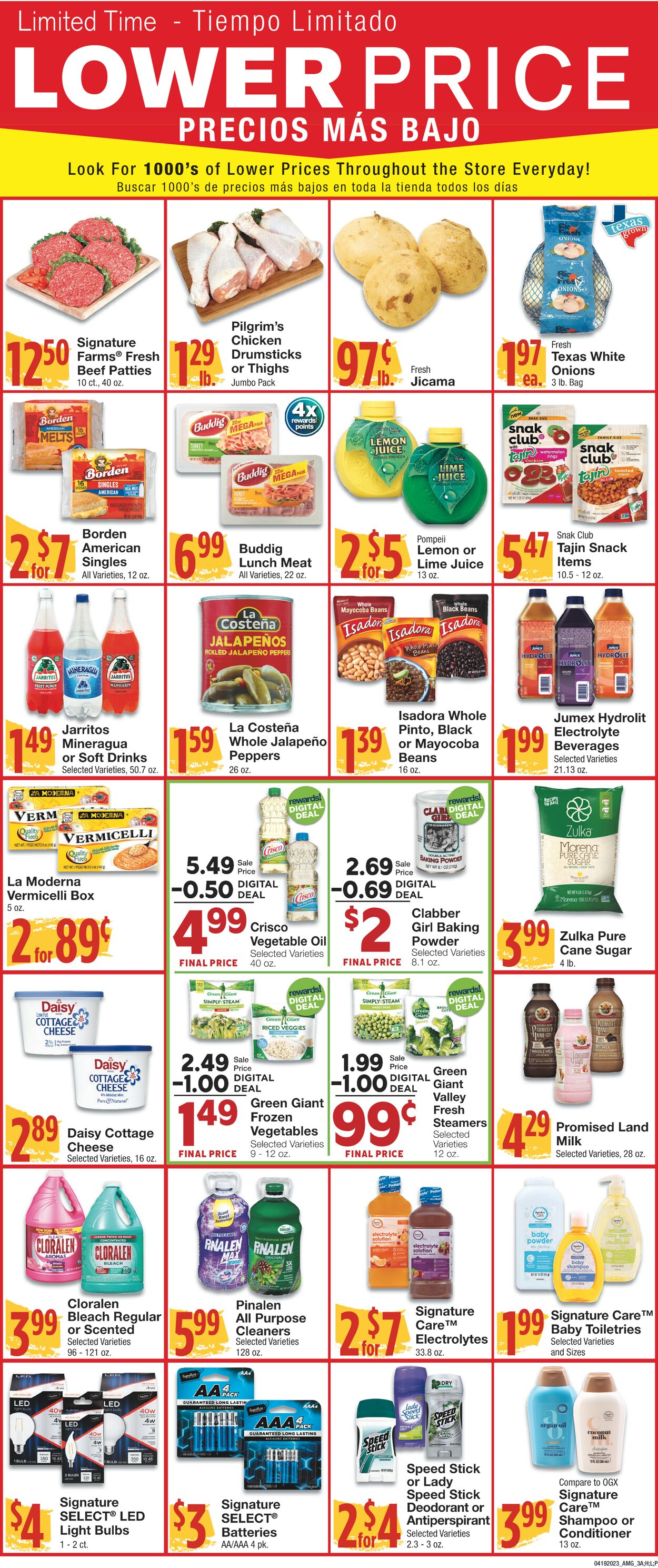 United Supermarkets Weekly Ad Circular - valid 04/19-04/25/2023 (Page 3)