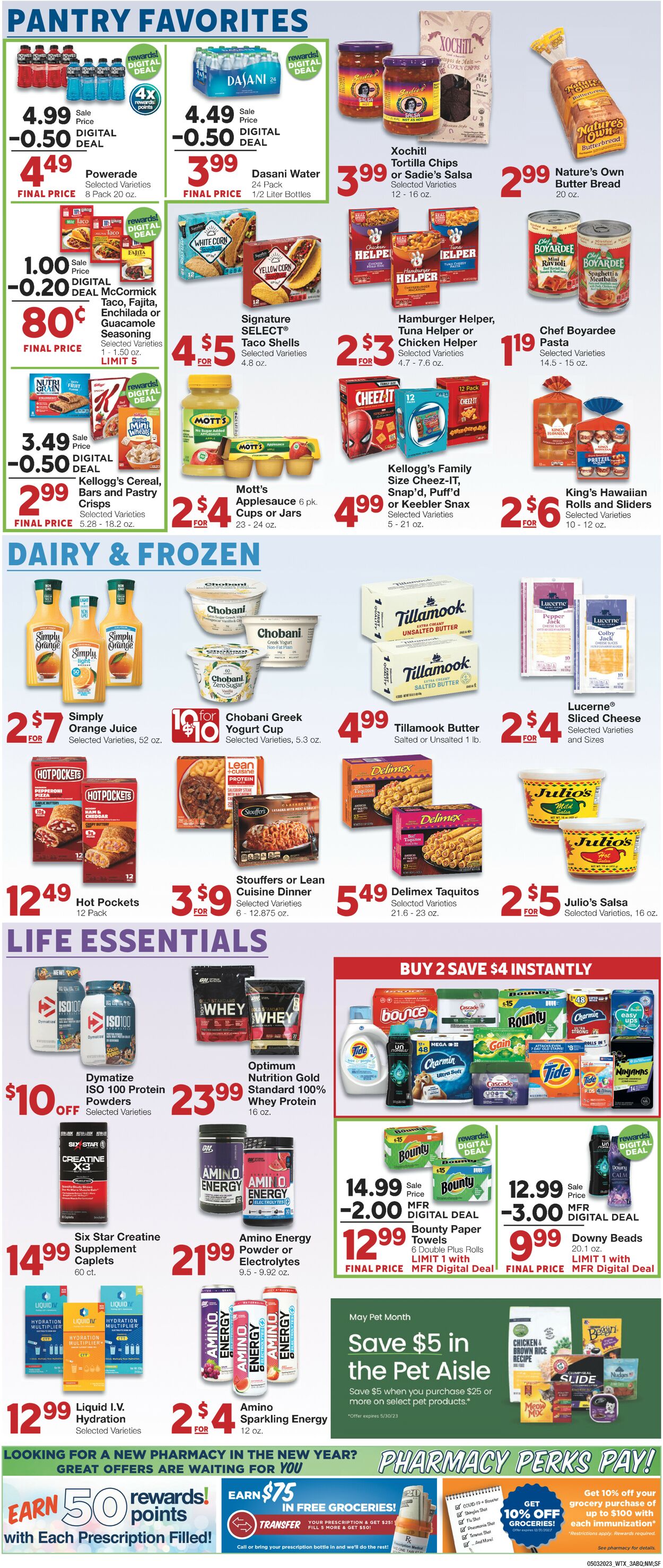 United Supermarkets Weekly Ad Circular - valid 05/03-05/09/2023 (Page 3)