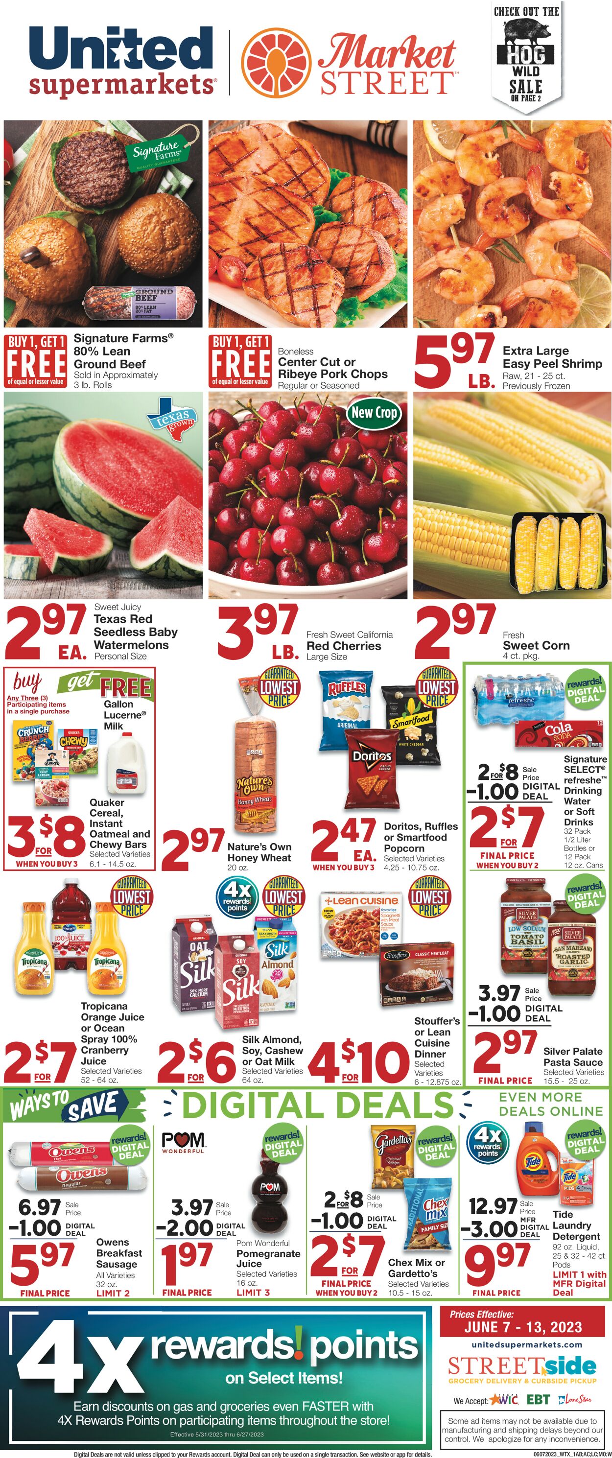 United Supermarkets Weekly Ad Circular - valid 06/07-06/13/2023