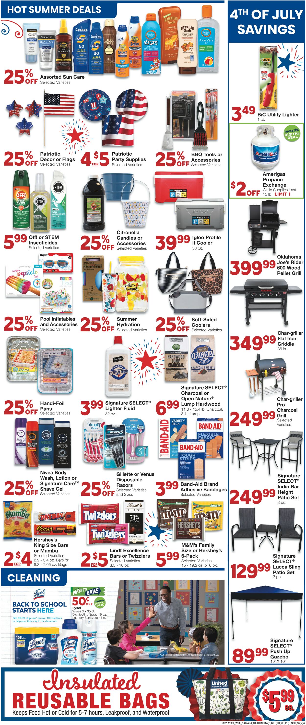 United Supermarkets Weekly Ad Circular - valid 06/28-07/04/2023 (Page 3)