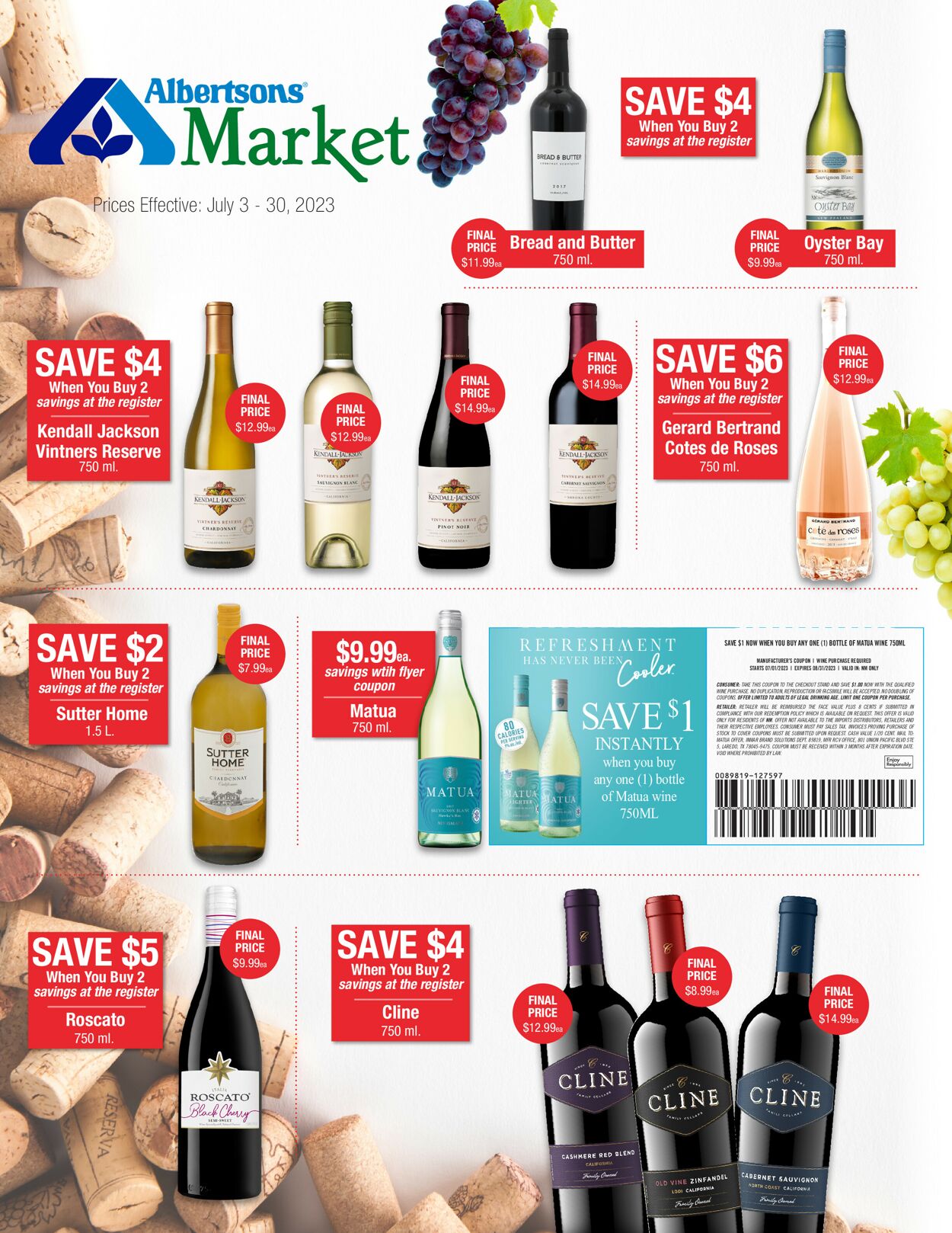 United Supermarkets Weekly Ad Circular - valid 07/03-07/30/2023 (Page 2)
