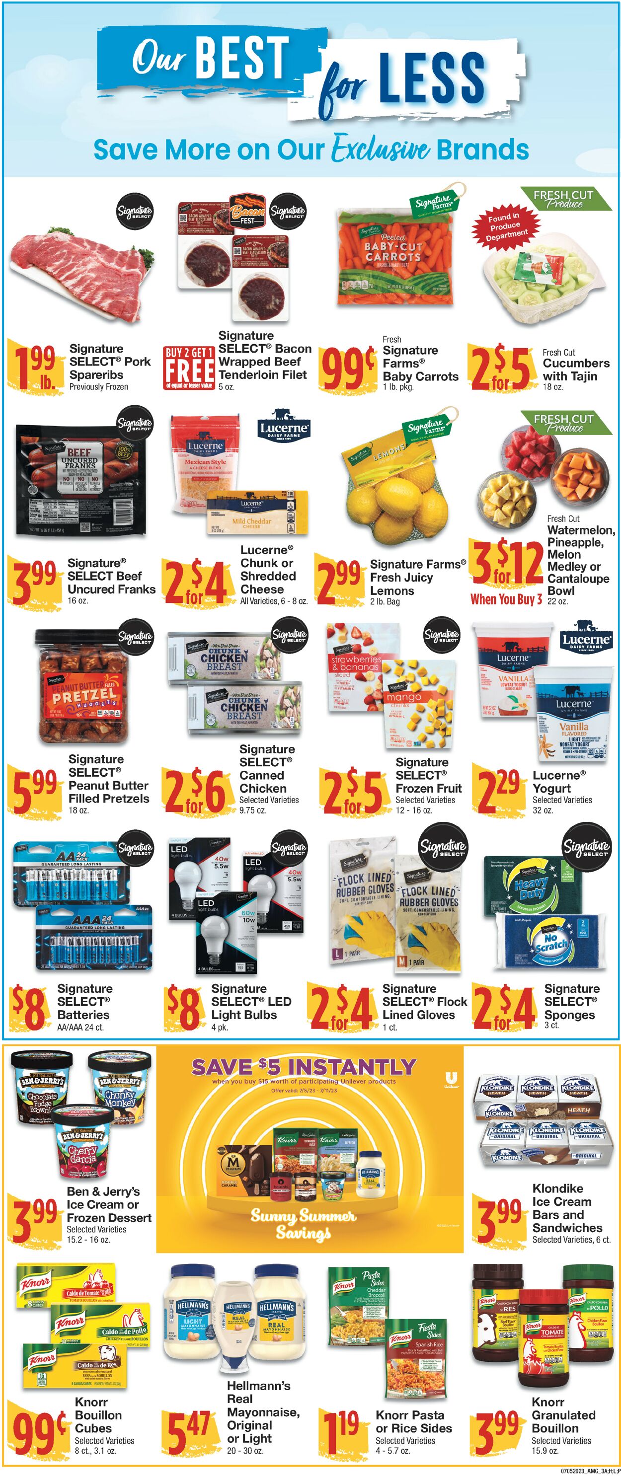 United Supermarkets Weekly Ad Circular - valid 07/05-07/11/2023 (Page 3)