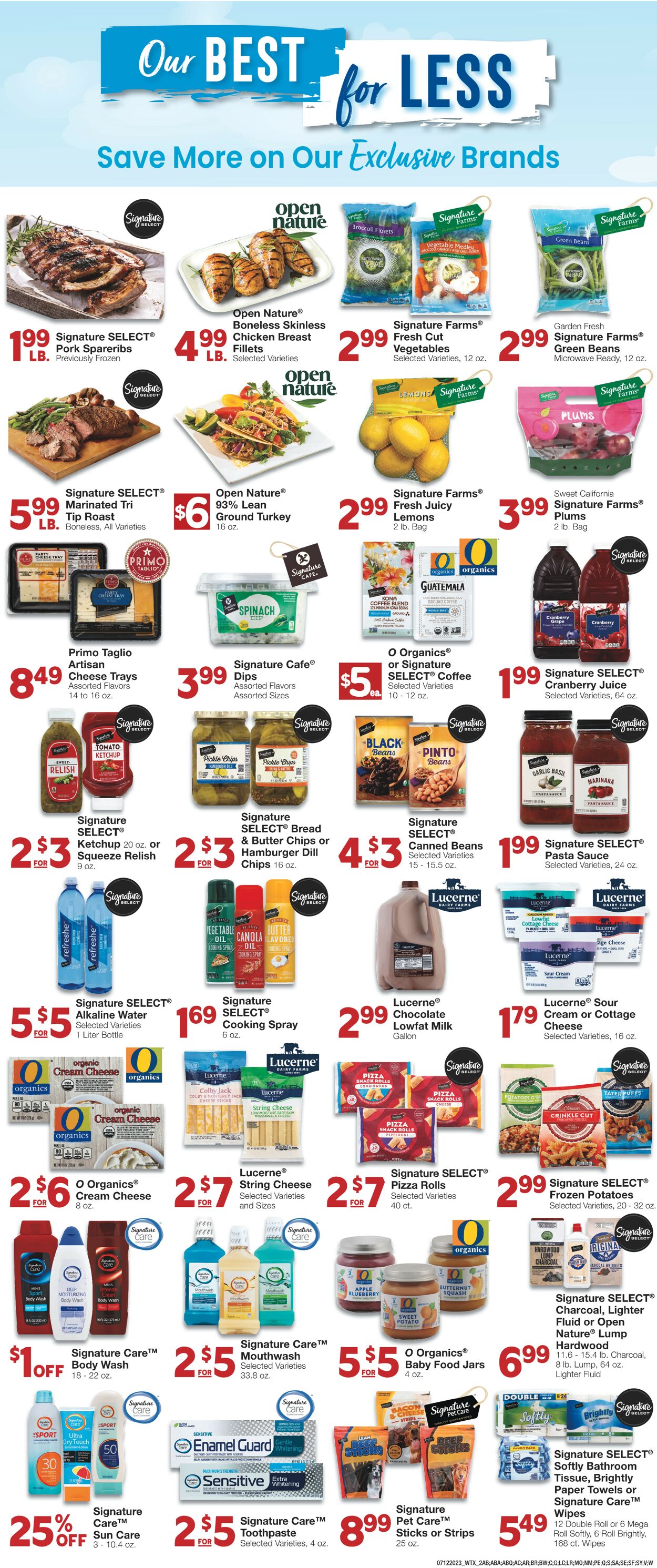 United Supermarkets Weekly Ad Circular - valid 07/12-07/18/2023 (Page 2)