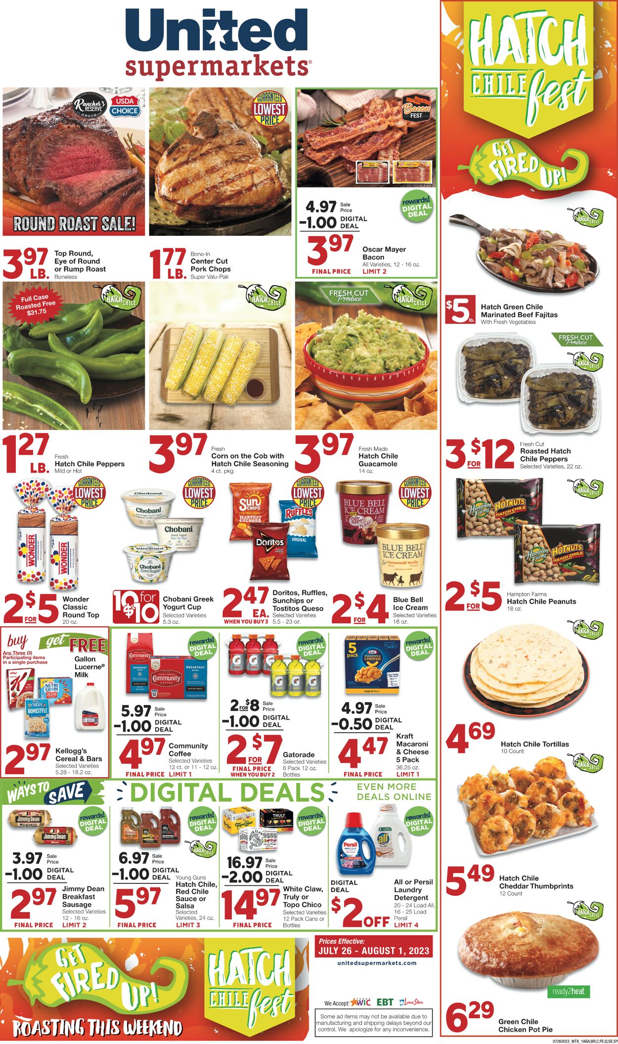 United Supermarkets Weekly Ad Circular - valid 07/26-08/01/2023