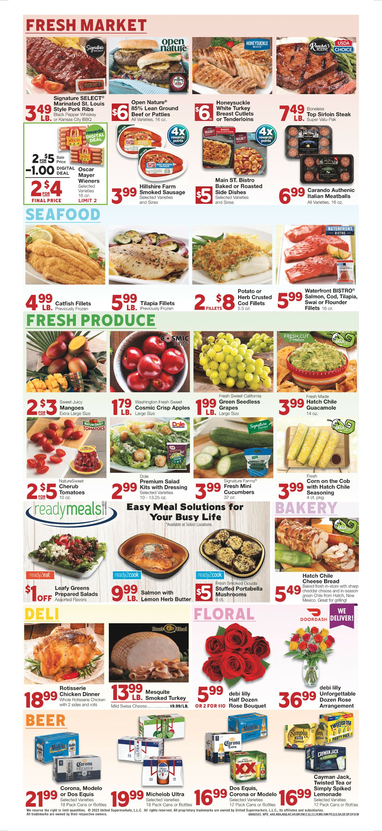 United Supermarkets Weekly Ad Circular - valid 08/09-08/15/2023 (Page 4)