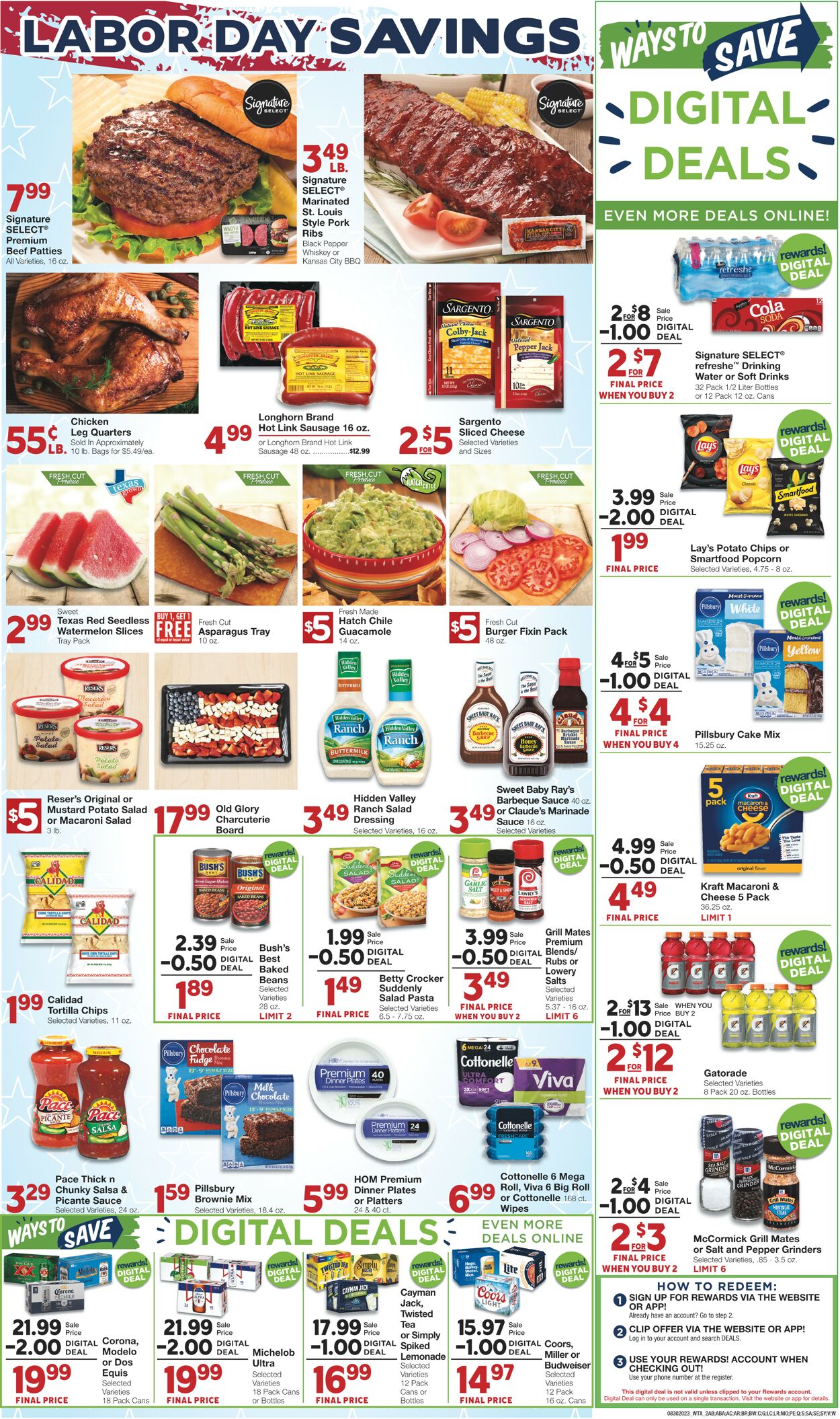 United Supermarkets Weekly Ad Circular - valid 08/30-09/05/2023 (Page 2)