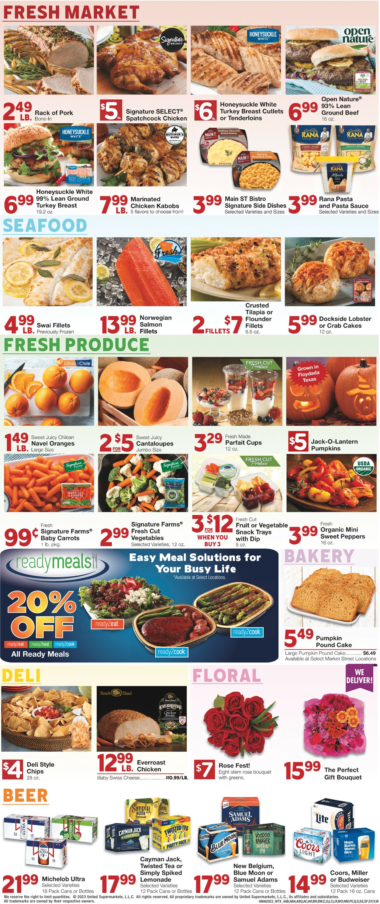 United Supermarkets Weekly Ad Circular - valid 09/06-09/12/2023 (Page 4)