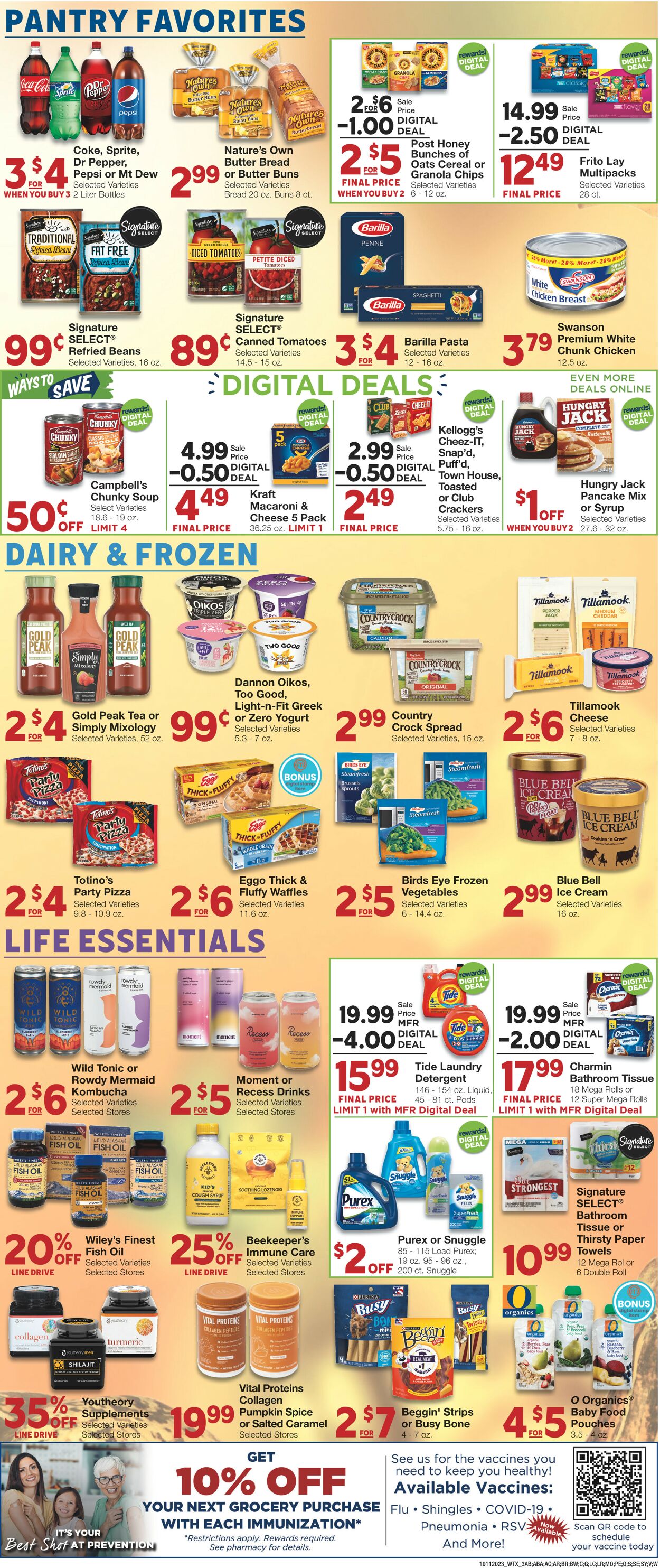 United Supermarkets Weekly Ad Circular - valid 10/11-10/17/2023 (Page 3)