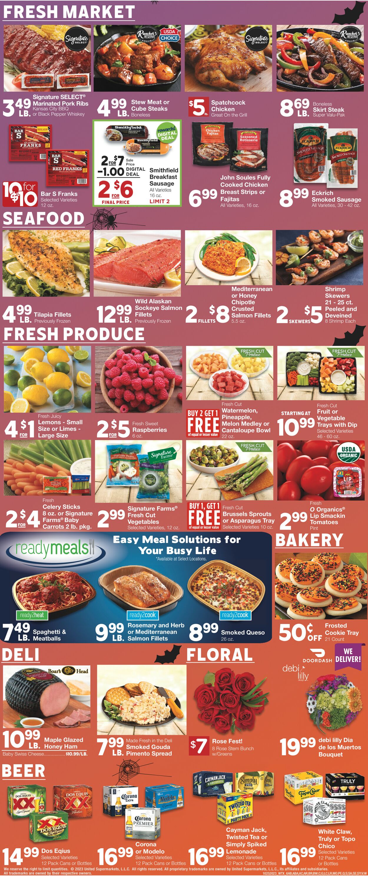 United Supermarkets Weekly Ad Circular - valid 10/25-10/31/2023 (Page 6)