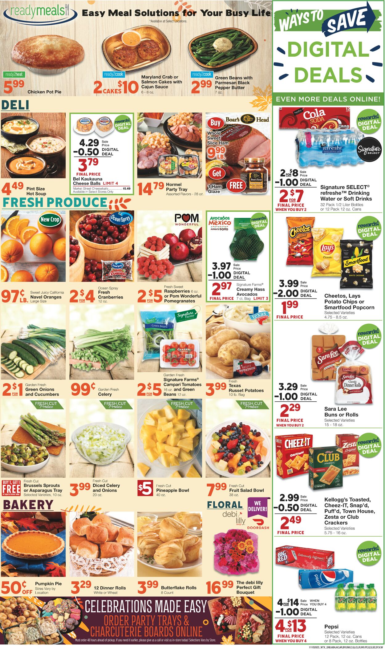 United Supermarkets Weekly Ad Circular - valid 11/15-11/22/2023 (Page 2)
