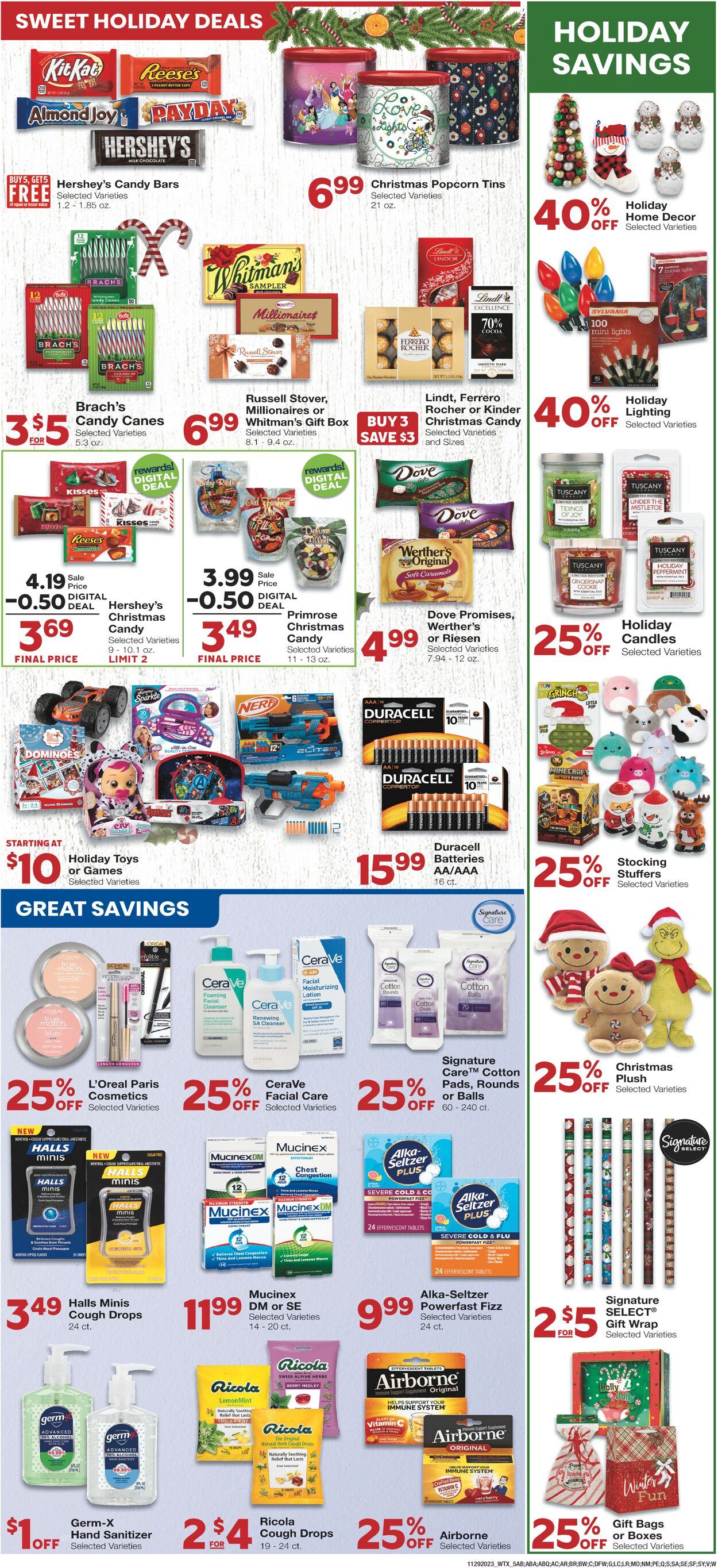 United Supermarkets Weekly Ad Circular - valid 11/28-12/05/2023 (Page 5)