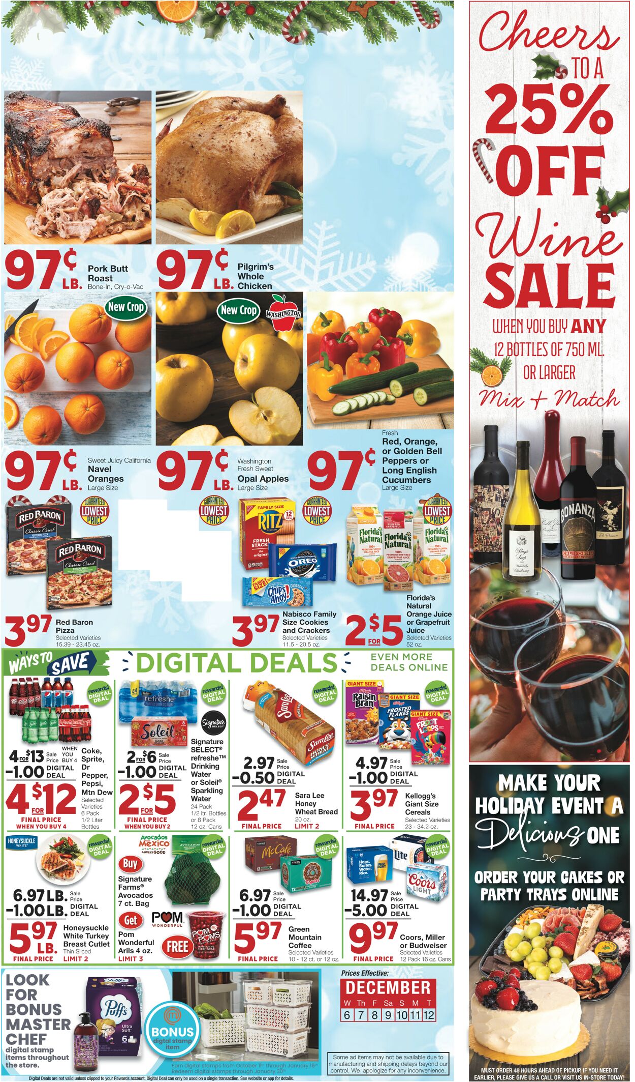 United Supermarkets Weekly Ad Circular - valid 12/06-12/12/2023