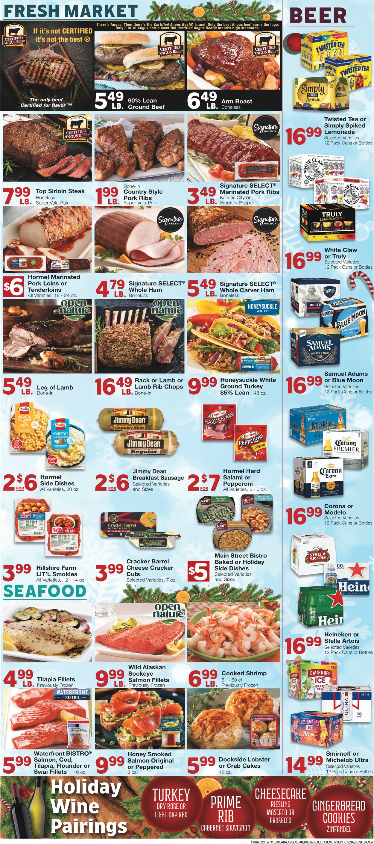 United Supermarkets Weekly Ad Circular - valid 12/06-12/12/2023 (Page 3)