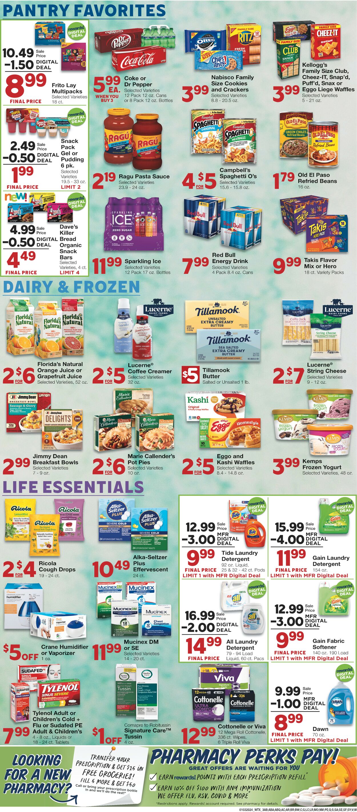 United Supermarkets Weekly Ad Circular - valid 01/02-01/09/2024 (Page 3)