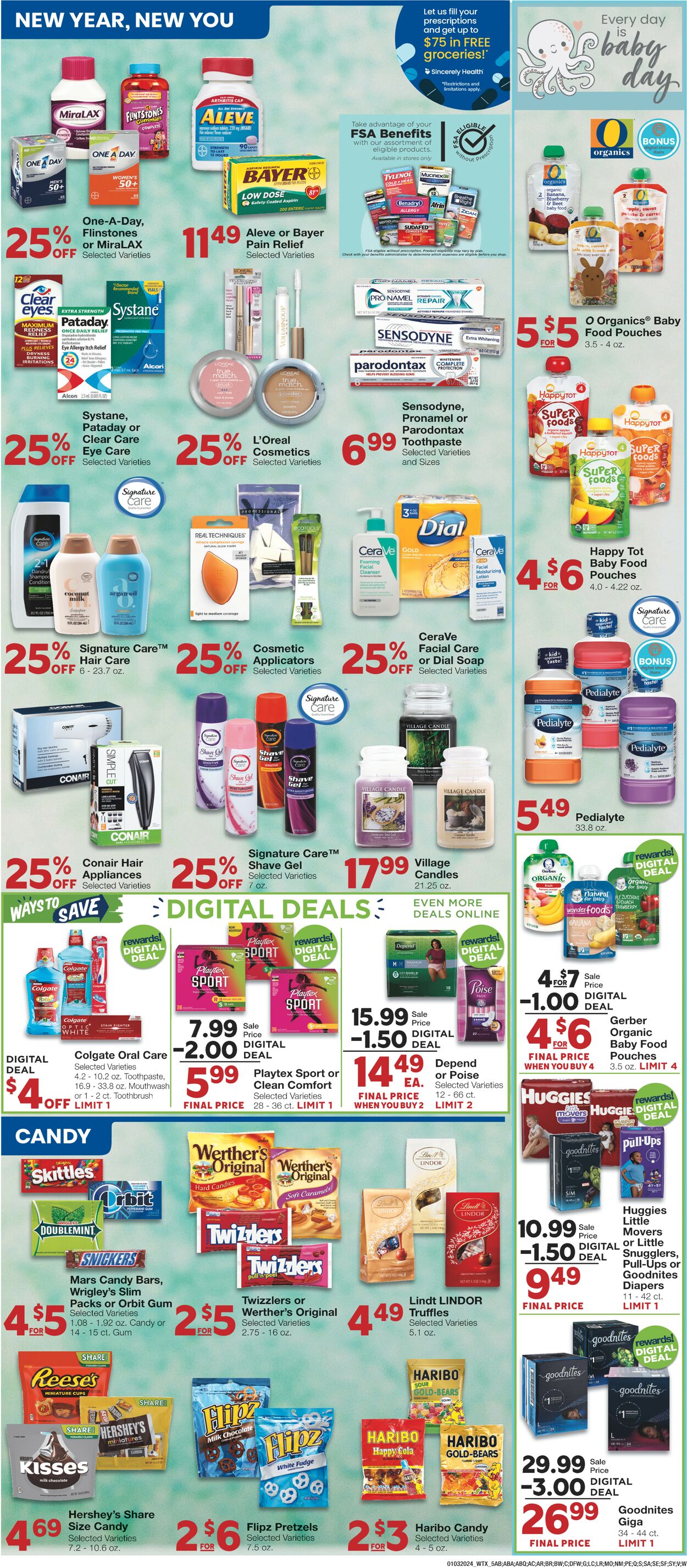 United Supermarkets Weekly Ad Circular - valid 01/02-01/09/2024 (Page 5)