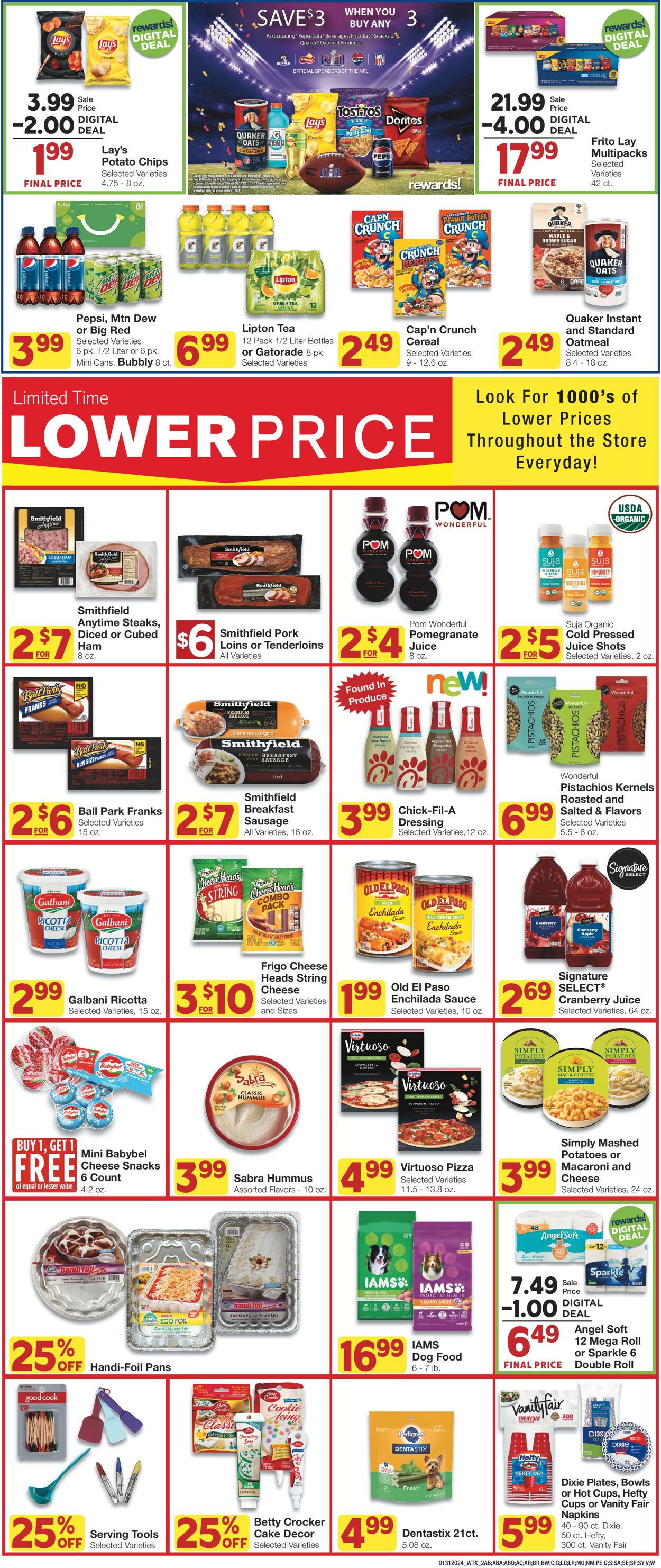 United Supermarkets Weekly Ad Circular - valid 01/31-02/06/2024 (Page 2)