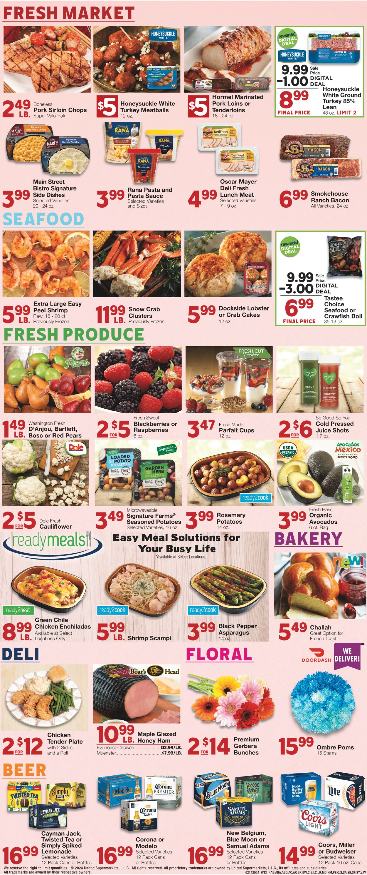 United Supermarkets Weekly Ad Circular - valid 02/14-02/14/2024 (Page 6)