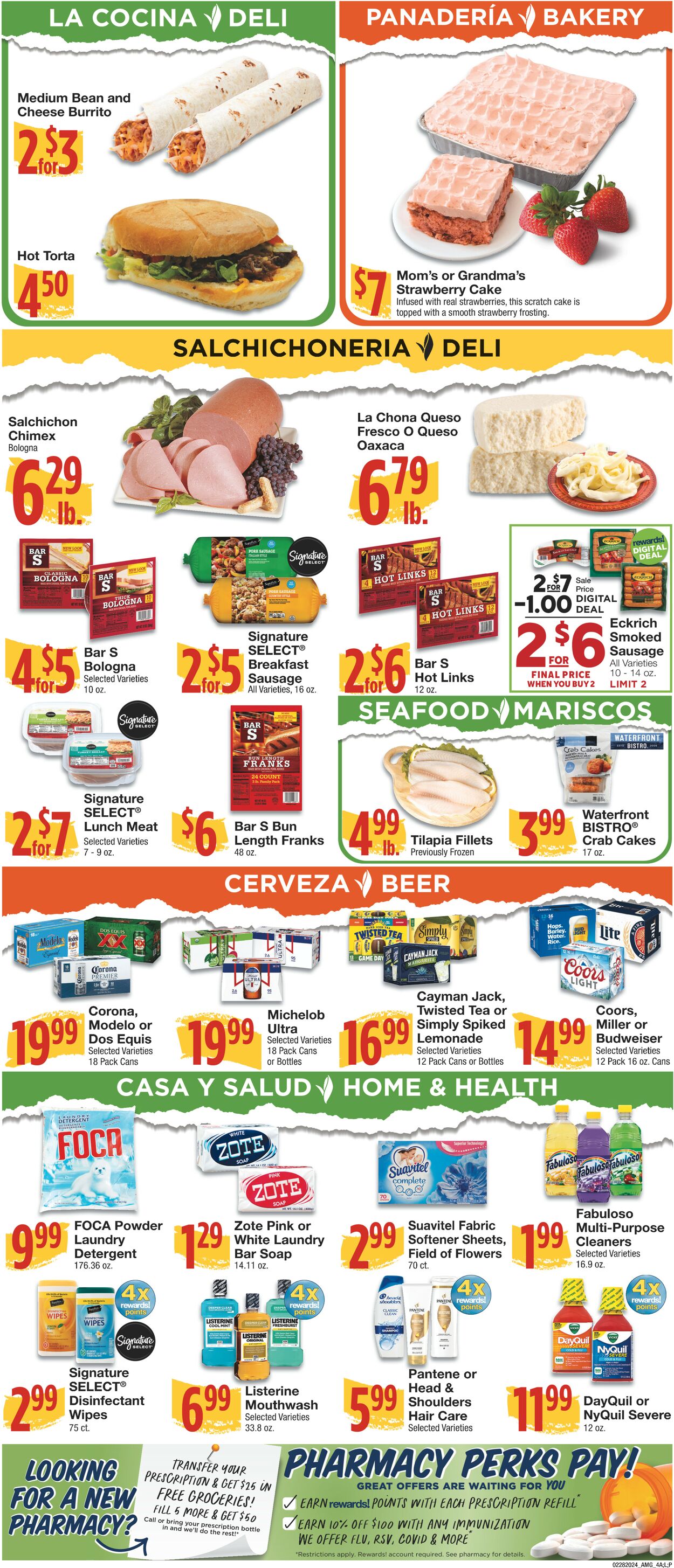 United Supermarkets Weekly Ad Circular - valid 02/28-03/05/2024 (Page 4)