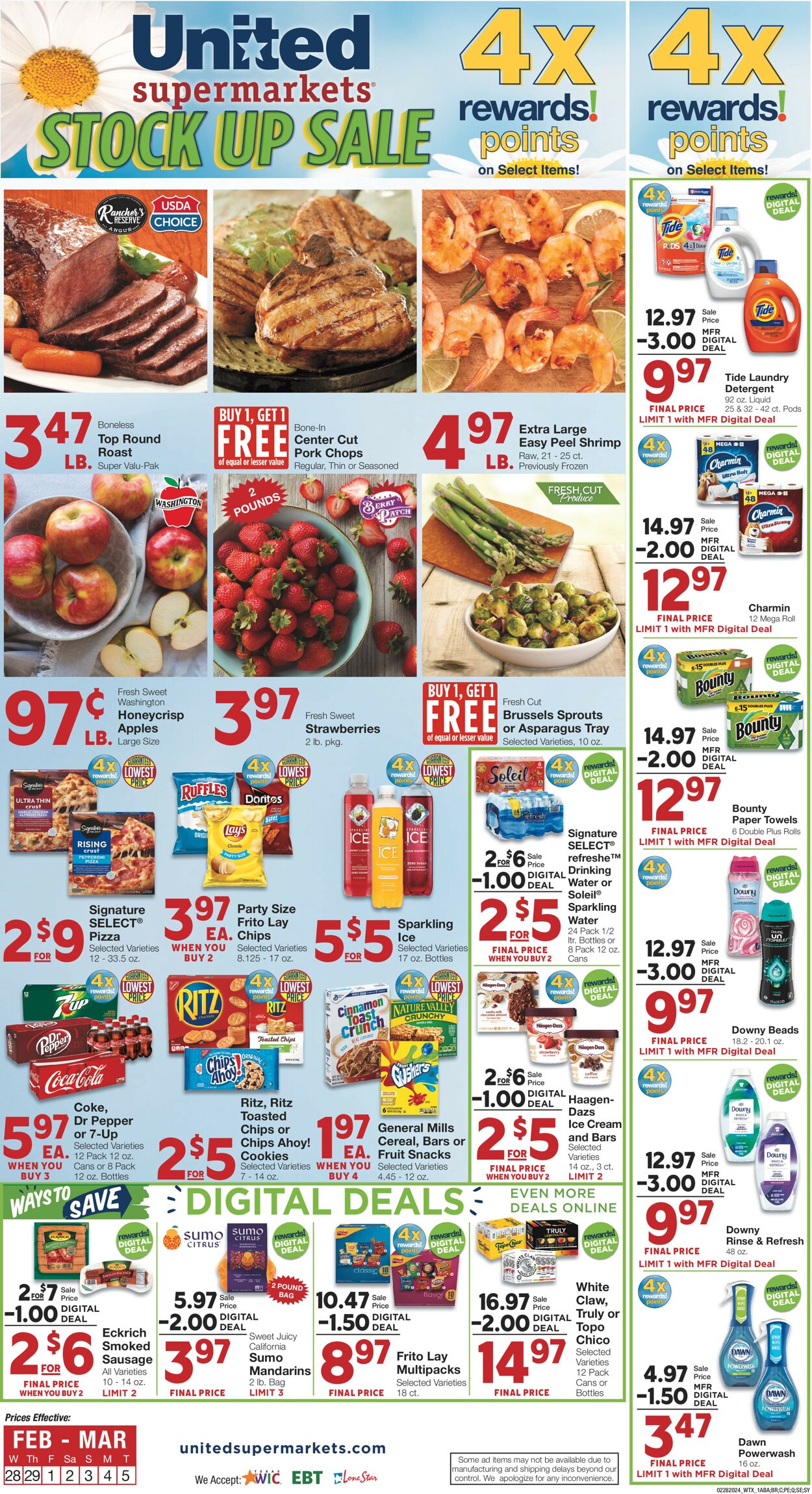 United Supermarkets Weekly Ad Circular - valid 02/28-03/05/2024
