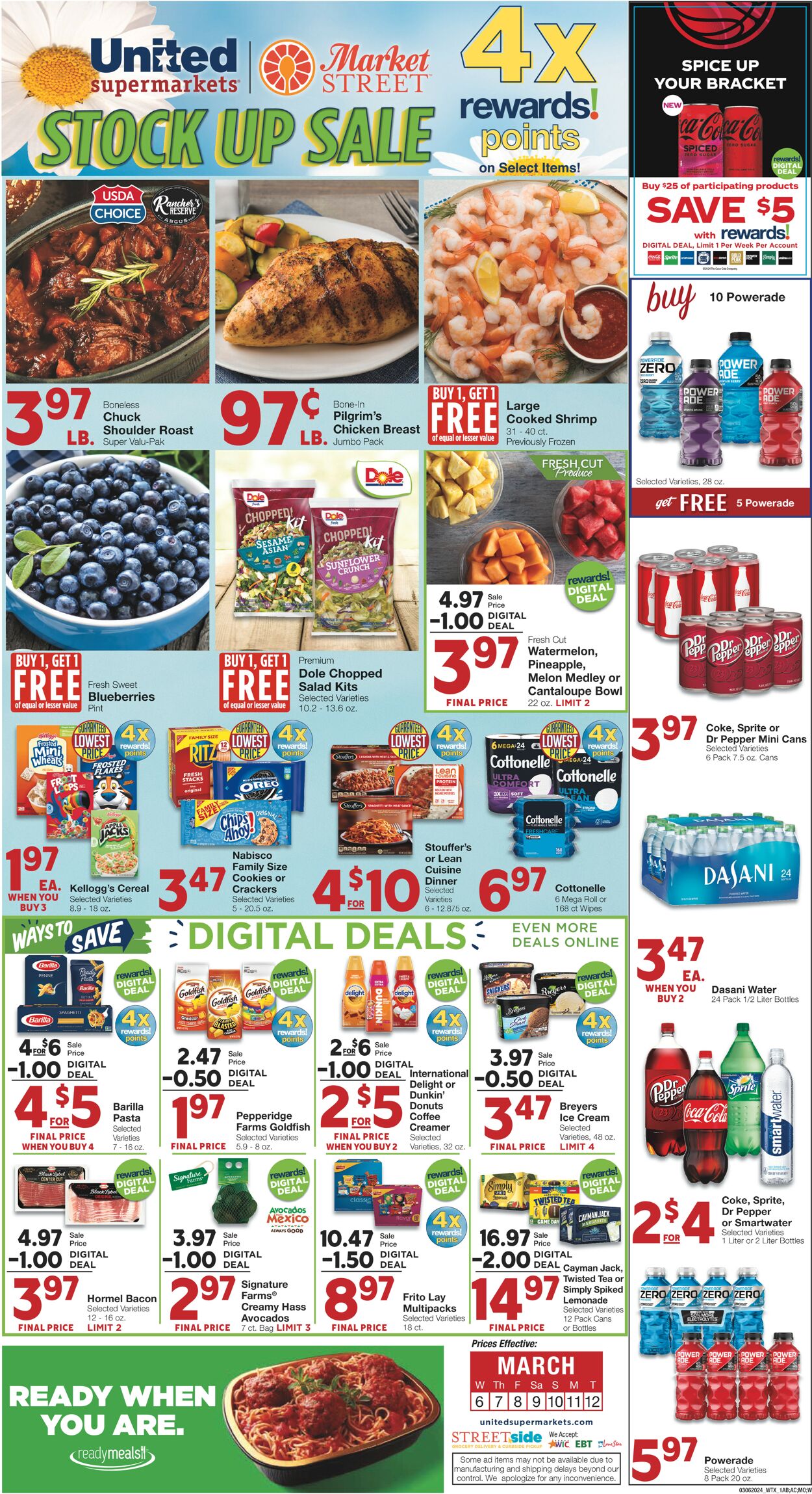 United Supermarkets Weekly Ad Circular - valid 03/06-03/12/2024
