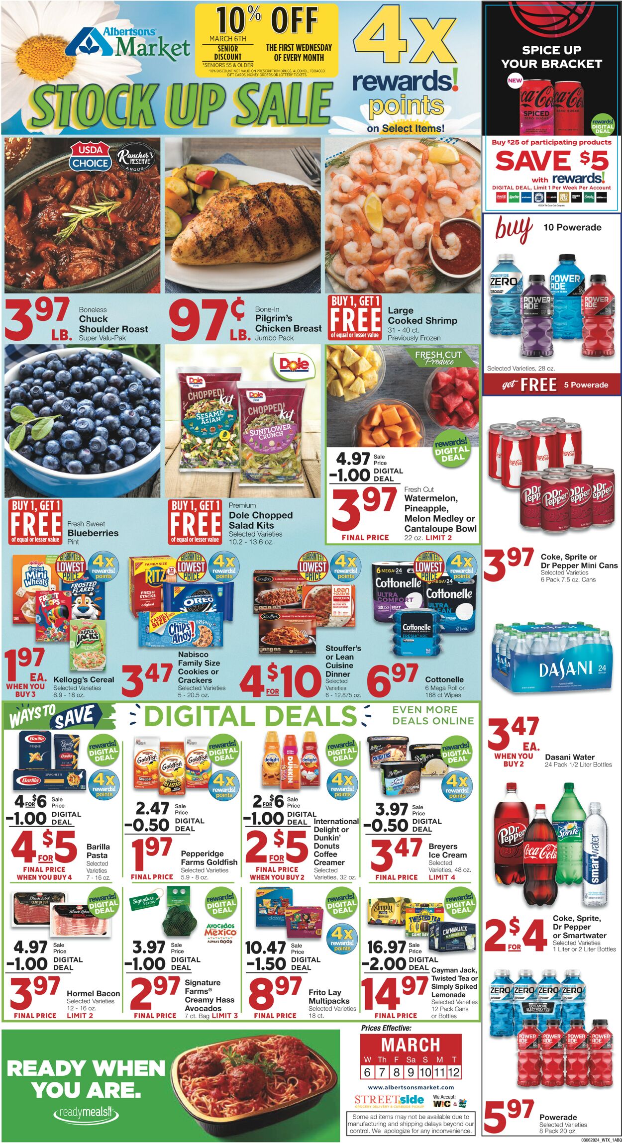 United Supermarkets Weekly Ad Circular - valid 03/06-03/12/2024