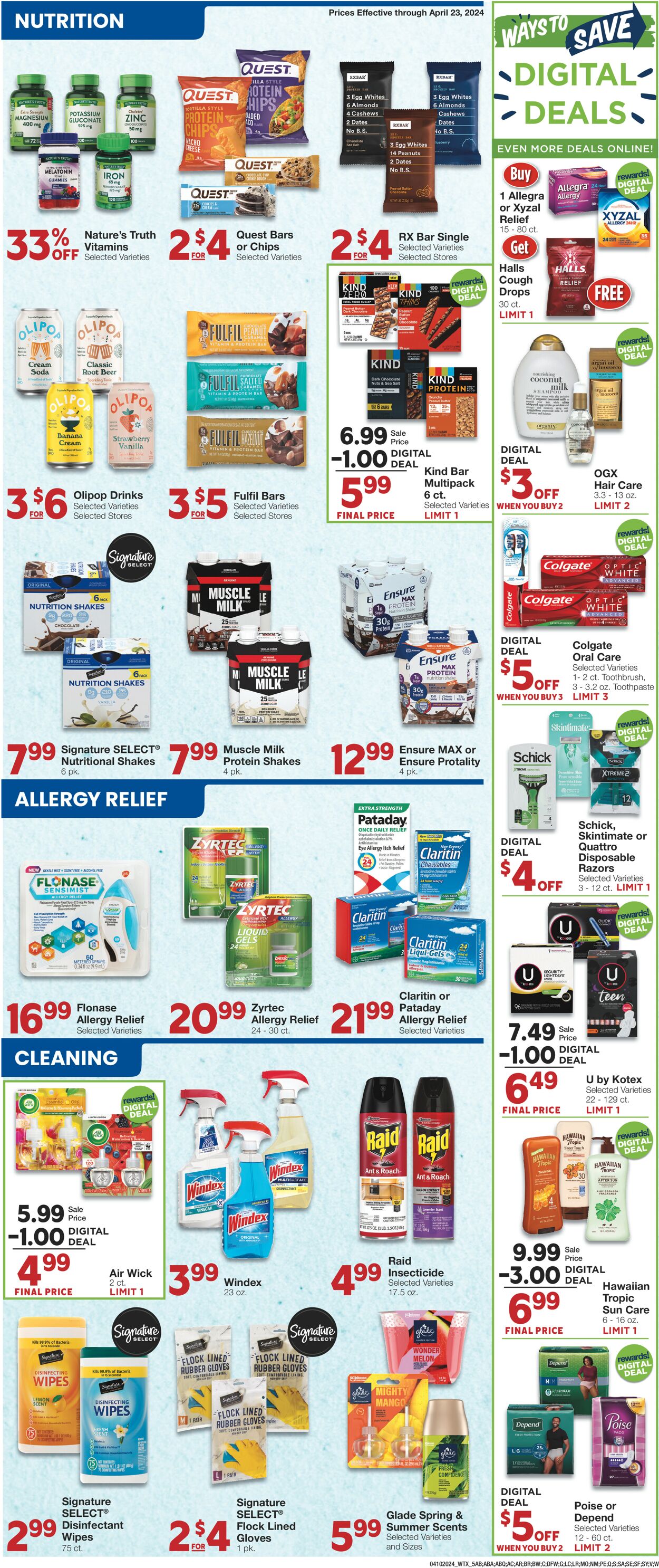United Supermarkets Weekly Ad Circular - valid 04/17-04/23/2024 (Page 6)
