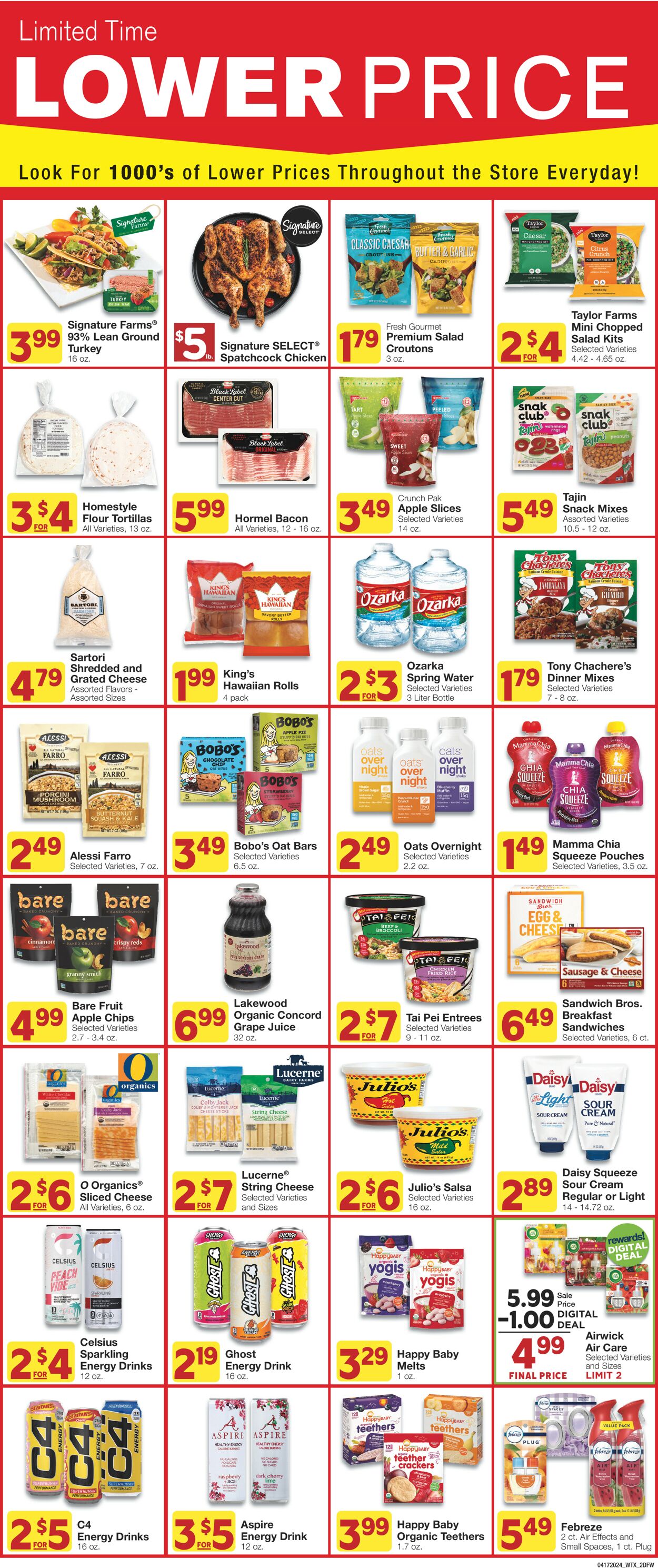 United Supermarkets Weekly Ad Circular - valid 04/17-04/23/2024 (Page 2)