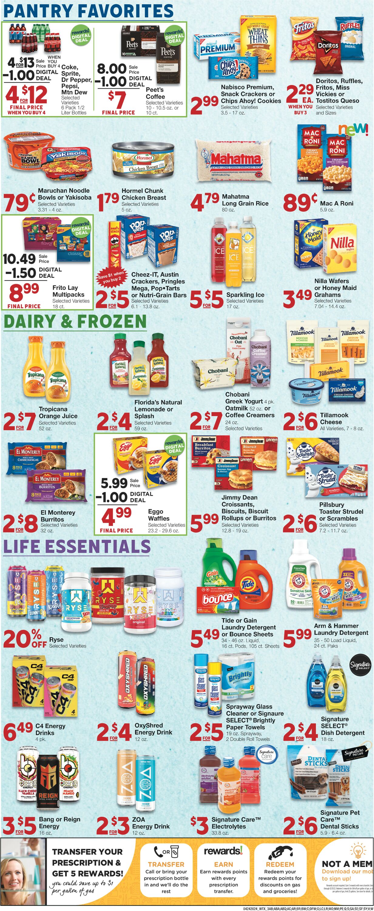 United Supermarkets Weekly Ad Circular - valid 04/24-04/30/2024 (Page 3)