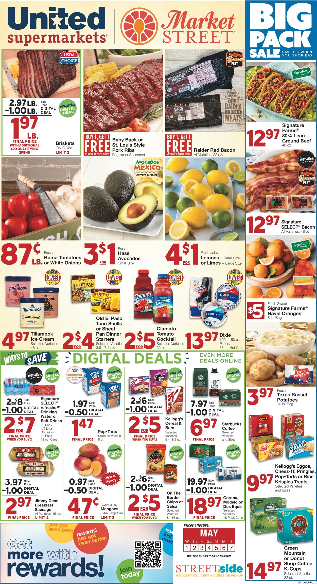 United Supermarkets Weekly Ad Circular - valid 05/01-05/07/2024