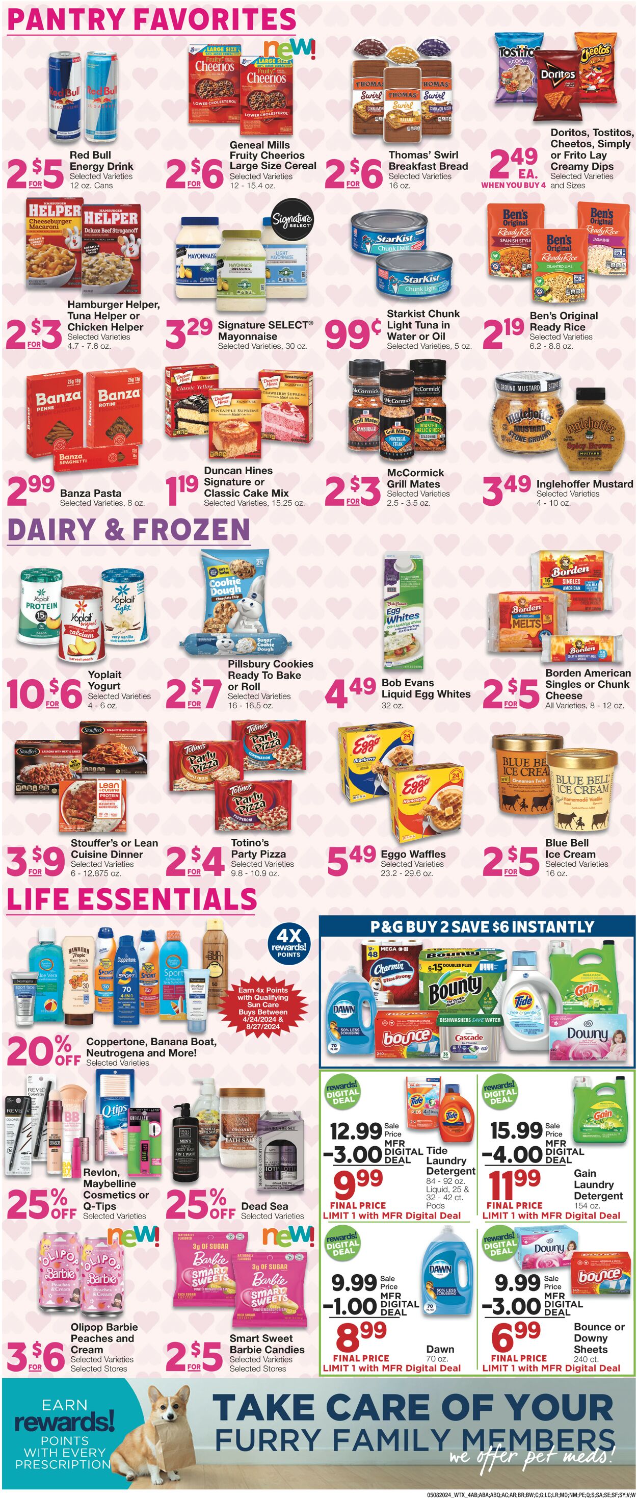 United Supermarkets Weekly Ad Circular - valid 05/08-05/14/2024 (Page 4)