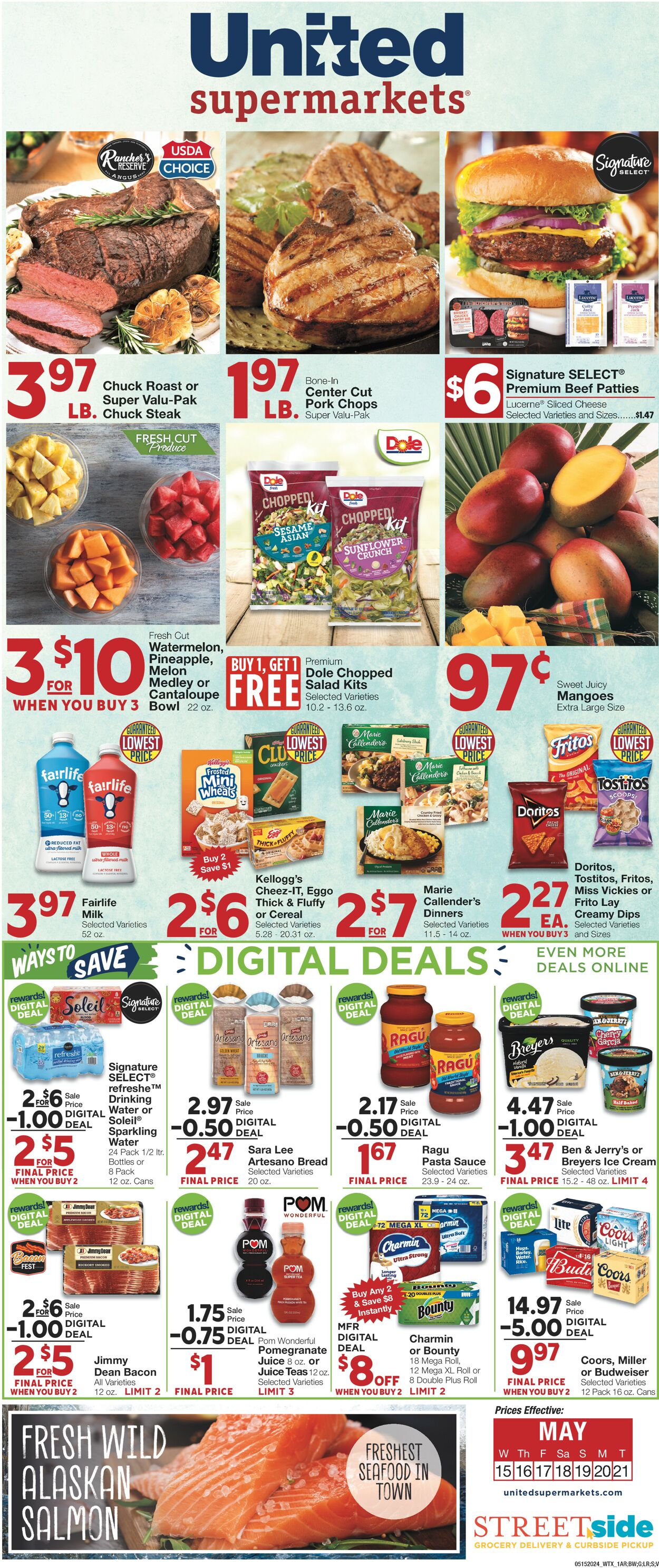 United Supermarkets Weekly Ad Circular - valid 05/15-05/21/2024