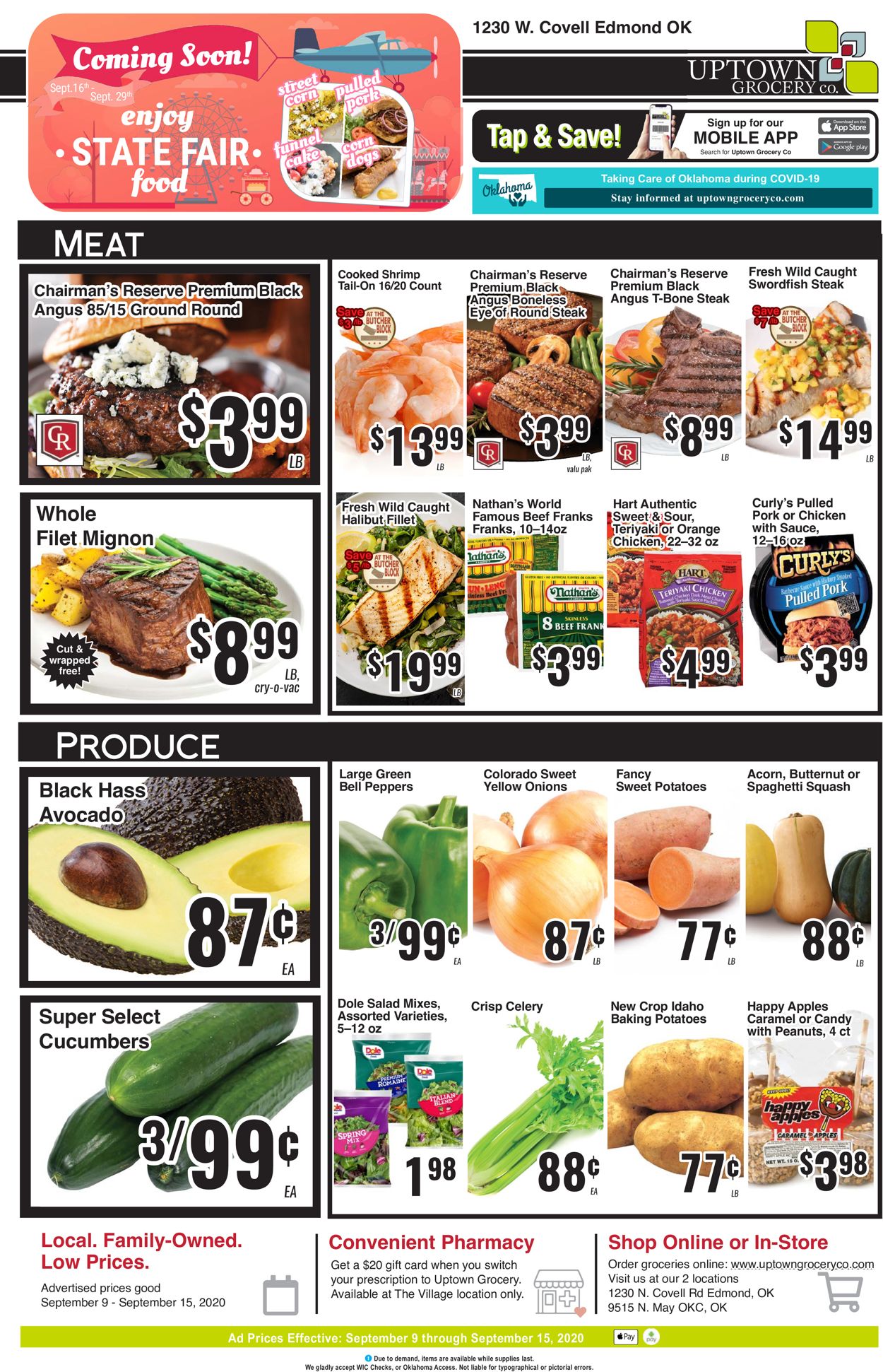 Uptown Grocery Co. Weekly Ad Circular - valid 09/09-09/15/2020