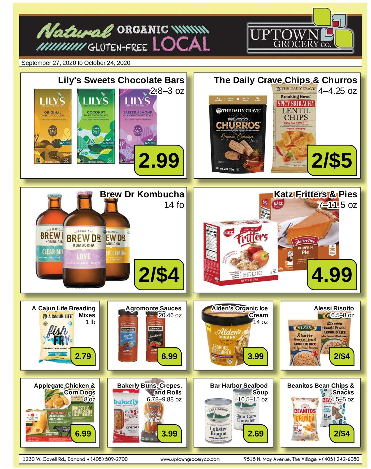 Uptown Grocery Co. Weekly Ad Circular - valid 09/27-10/24/2020