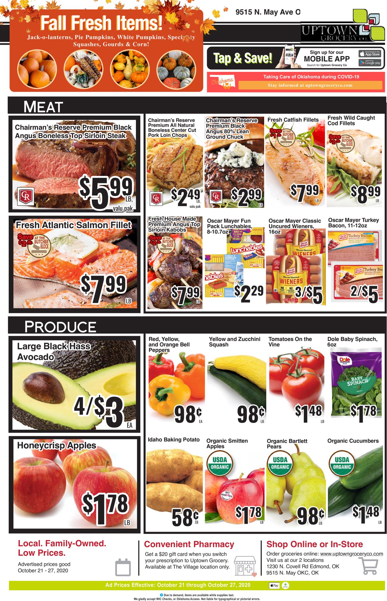 Uptown Grocery Co. Weekly Ad Circular - valid 10/21-10/27/2020