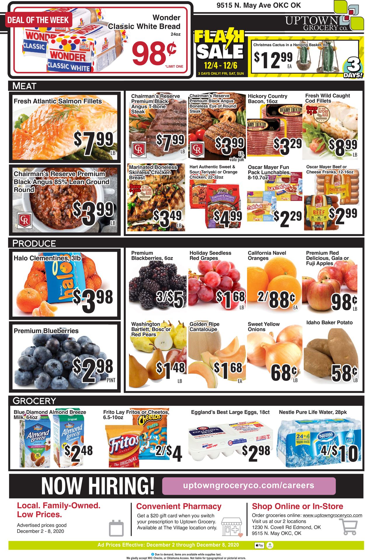 Uptown Grocery Co. Weekly Ad Circular - valid 12/02-12/08/2020